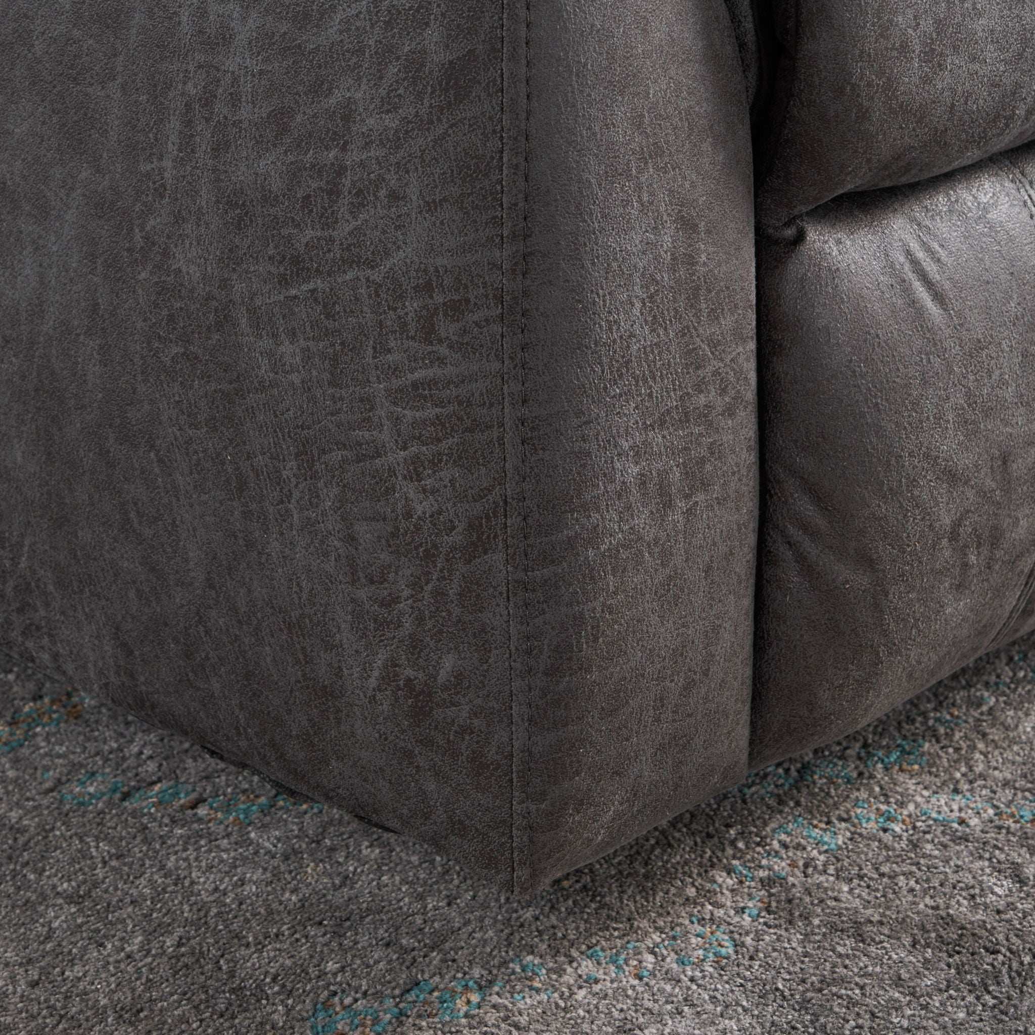 Contemporary Glider Recliner With Swivel Function - Image 8