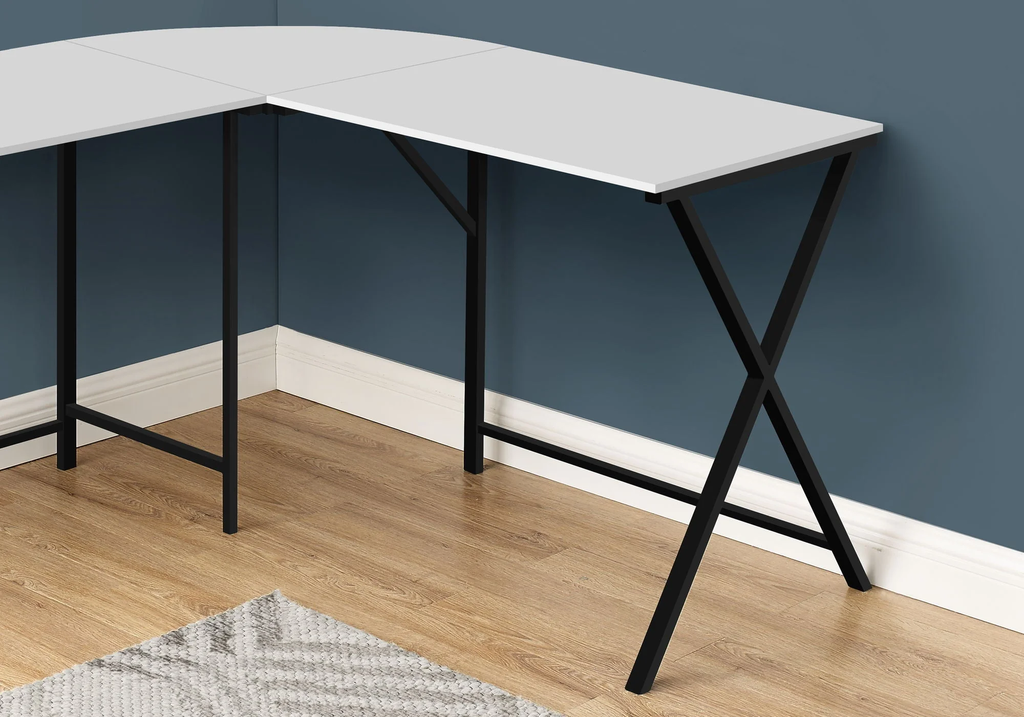 Contemporary L-Shaped Corner Computer Desk - Image 10