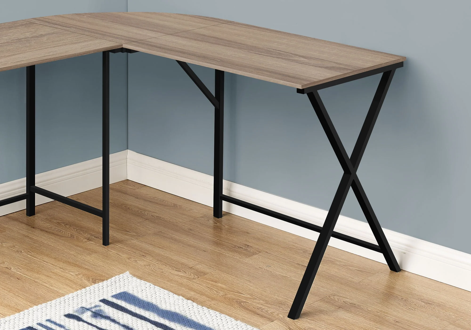 Contemporary L-Shaped Corner Computer Desk - Image 5
