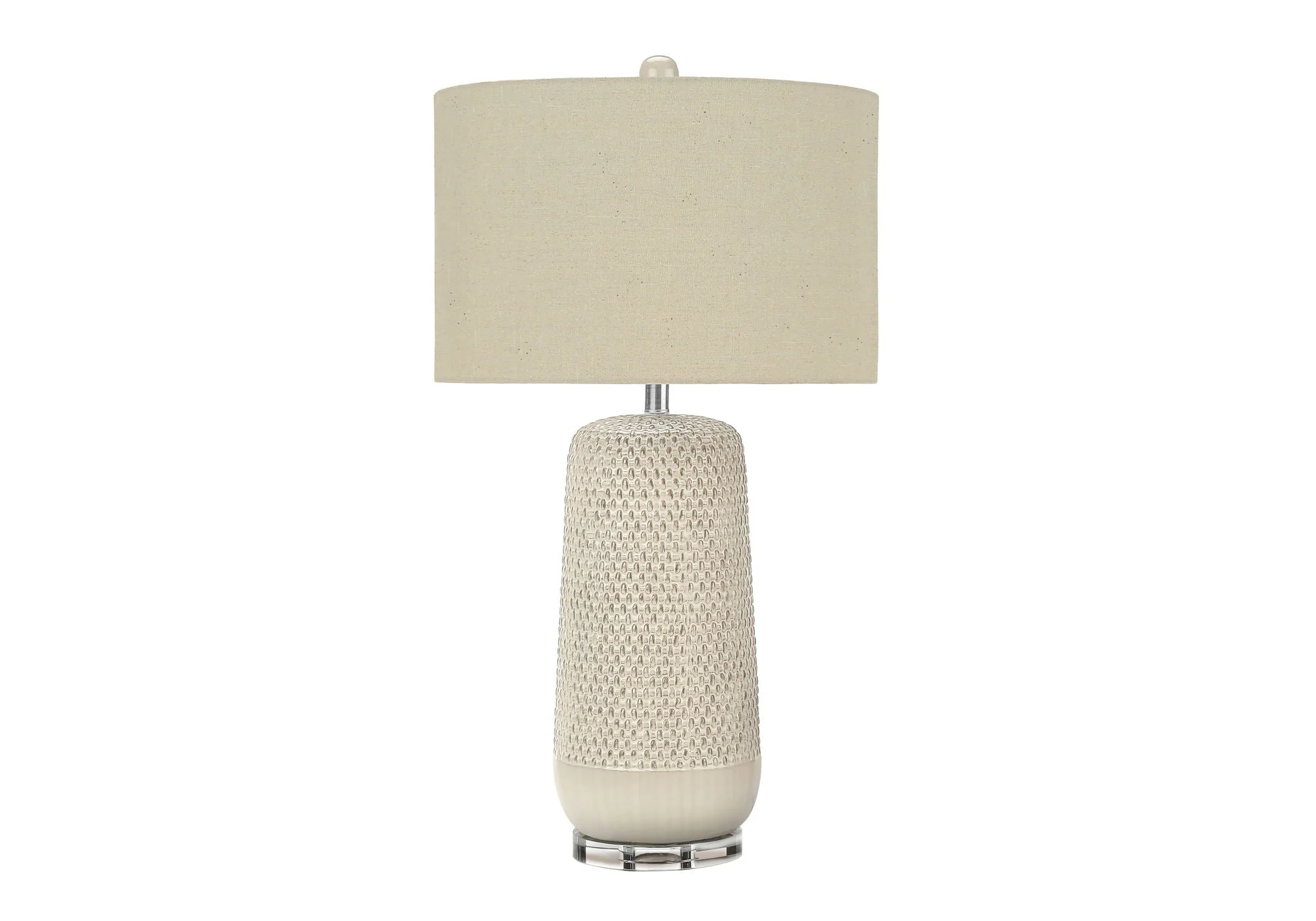Contemporary Lighting, Table Lamp, Ceramic, Resin - Cream - Image 2