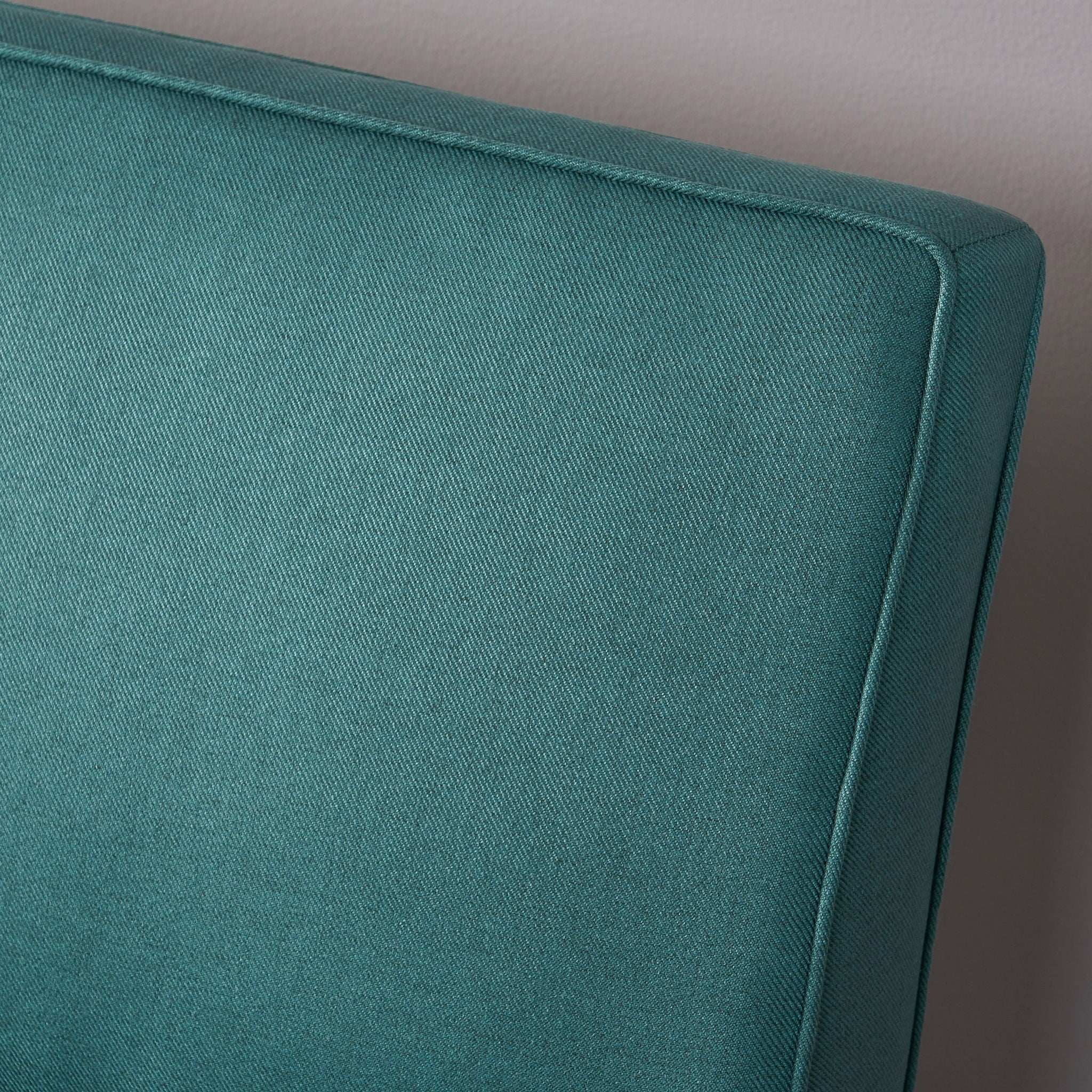 Contemporary Loveseat With Upholstered Fabric And Birch Wood Legs - Image 8