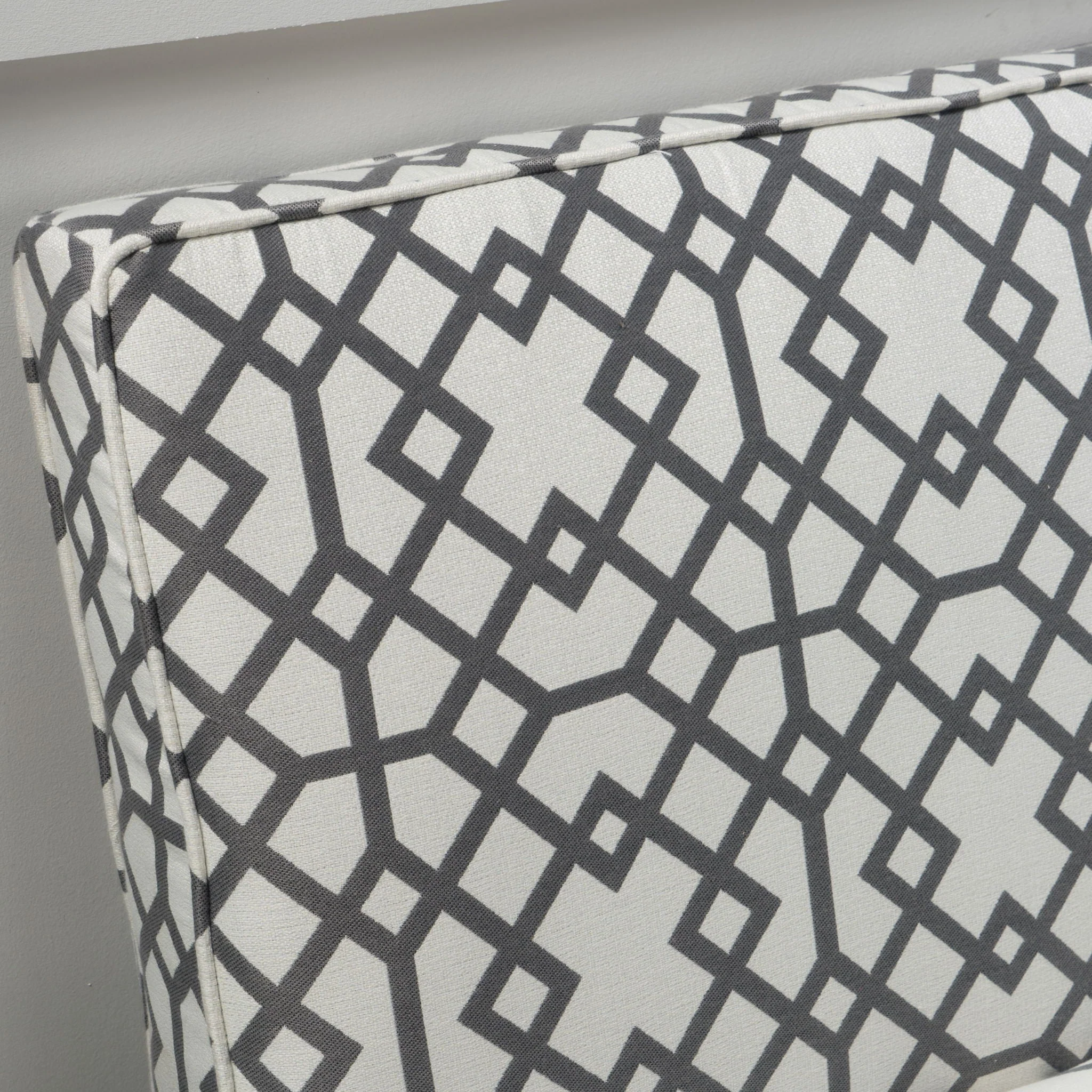 Contemporary Loveseat With Upholstered Fabric And Birch Wood Legs - Gray - Image 3