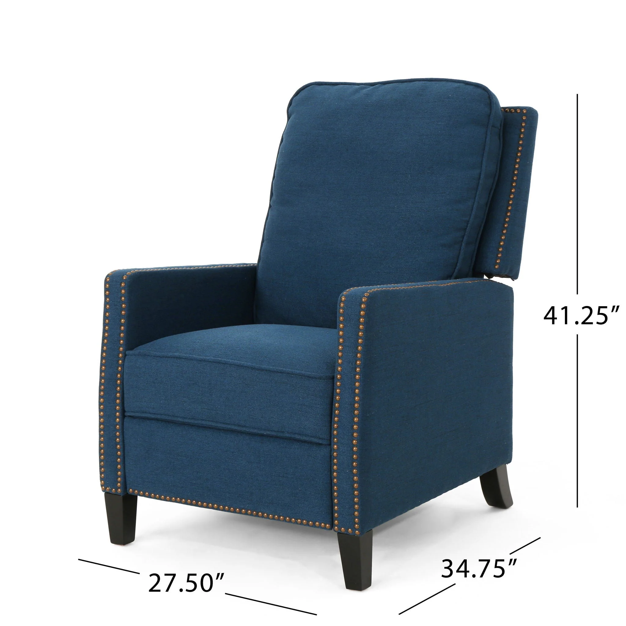 Contemporary Wide Manual Standard Recliner - Image 17