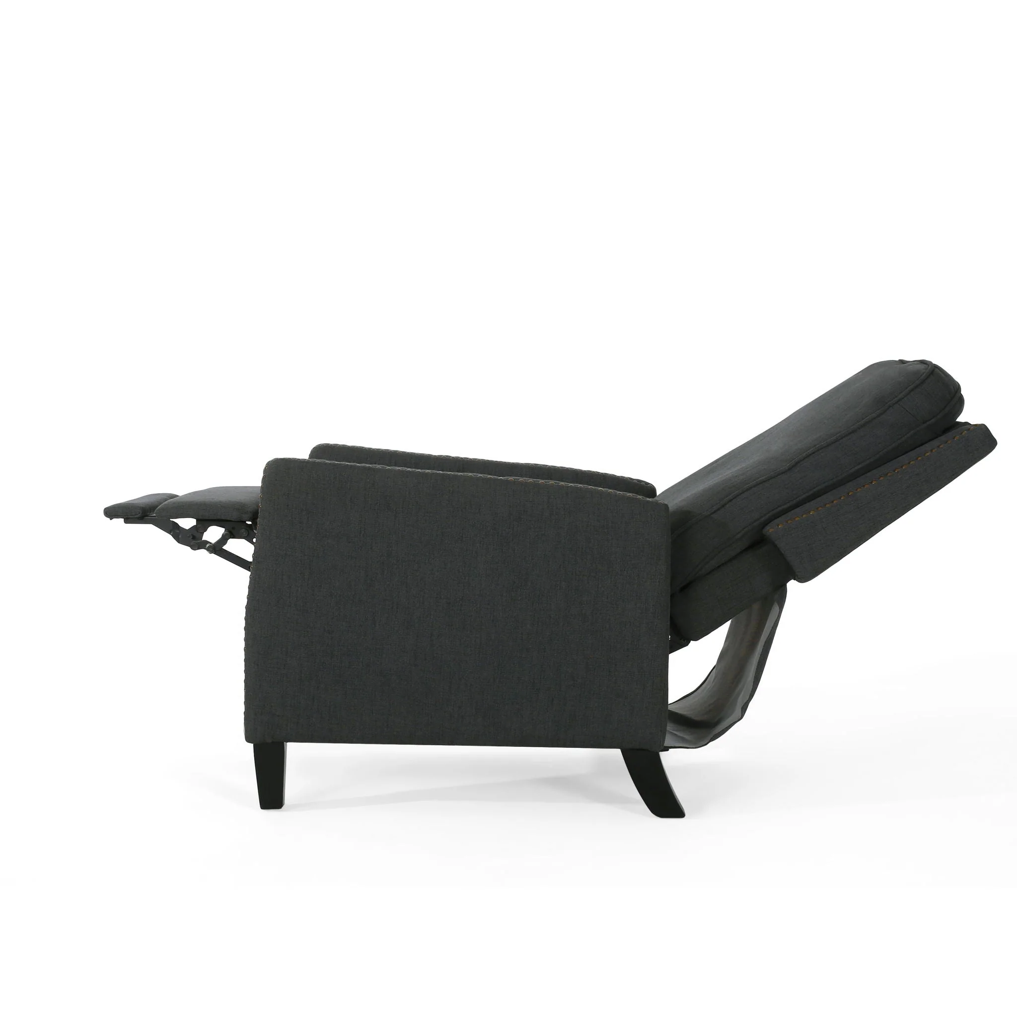 Contemporary Wide Manual Standard Recliner - Image 3