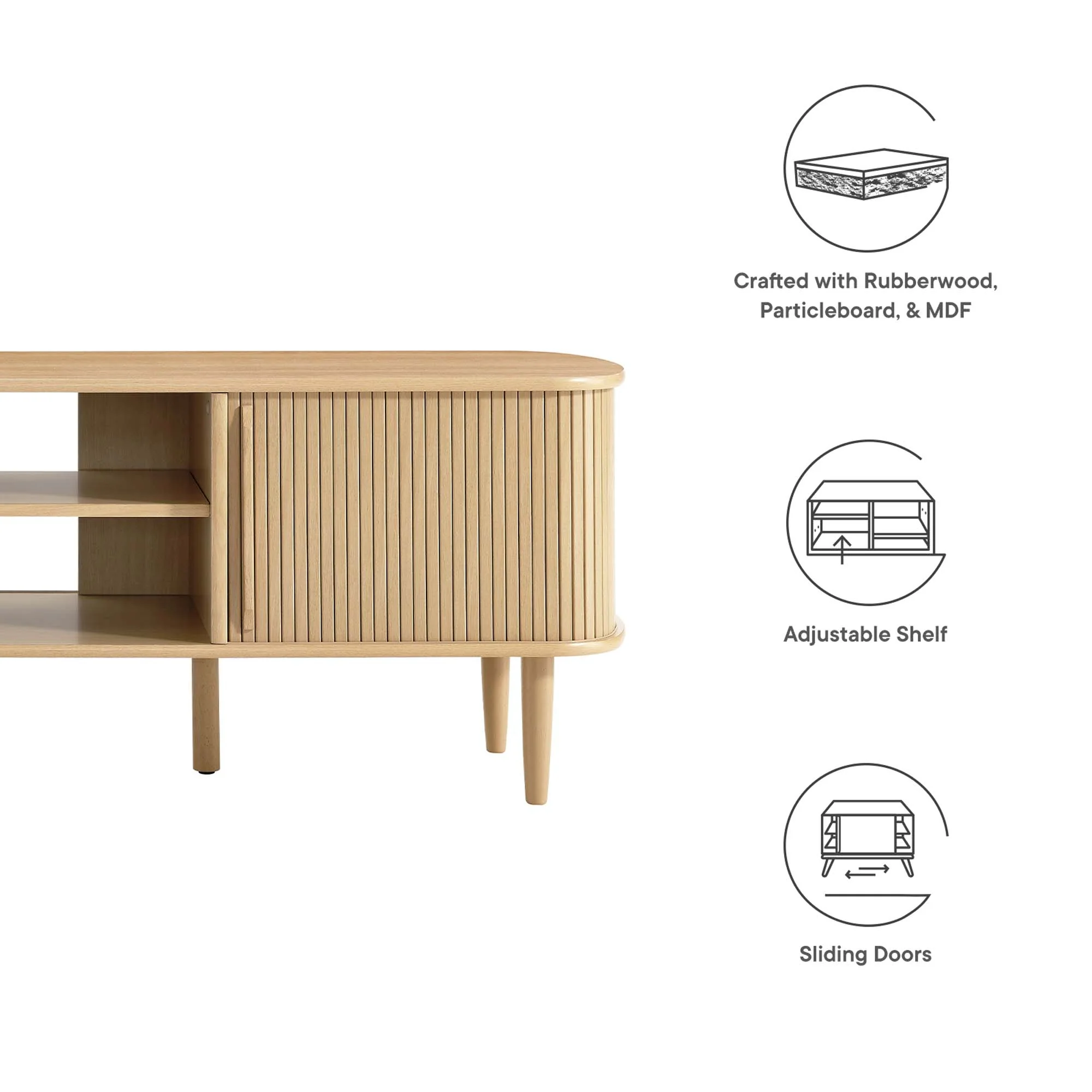 Contour 63" Wood TV Stand by Modway - Image 13