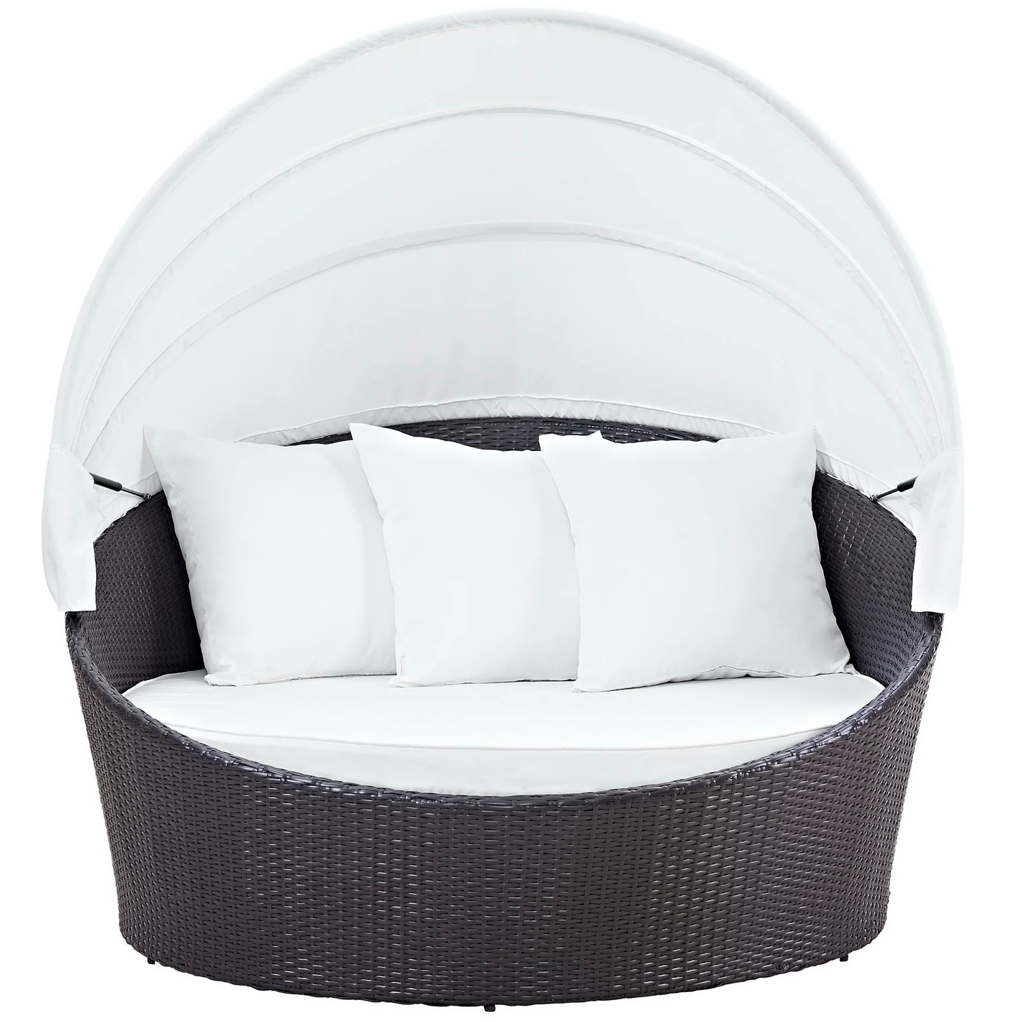 Convene Canopy Outdoor Patio Daybed by Modway - Image 3