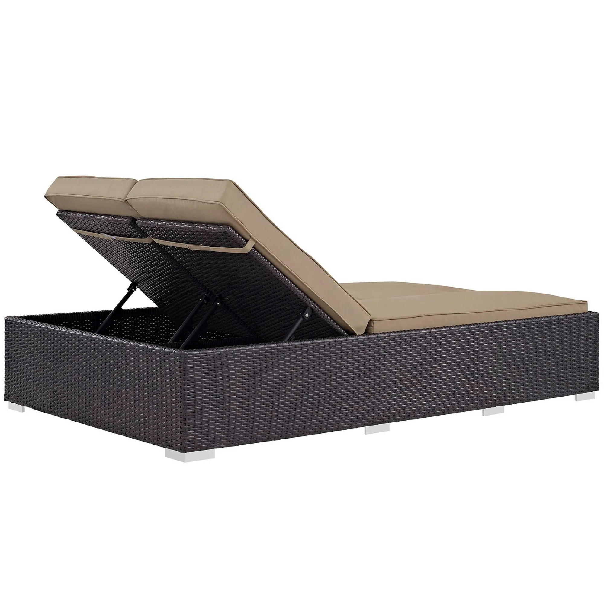 Convene Double Outdoor Patio Chaise by Modway - Image 2