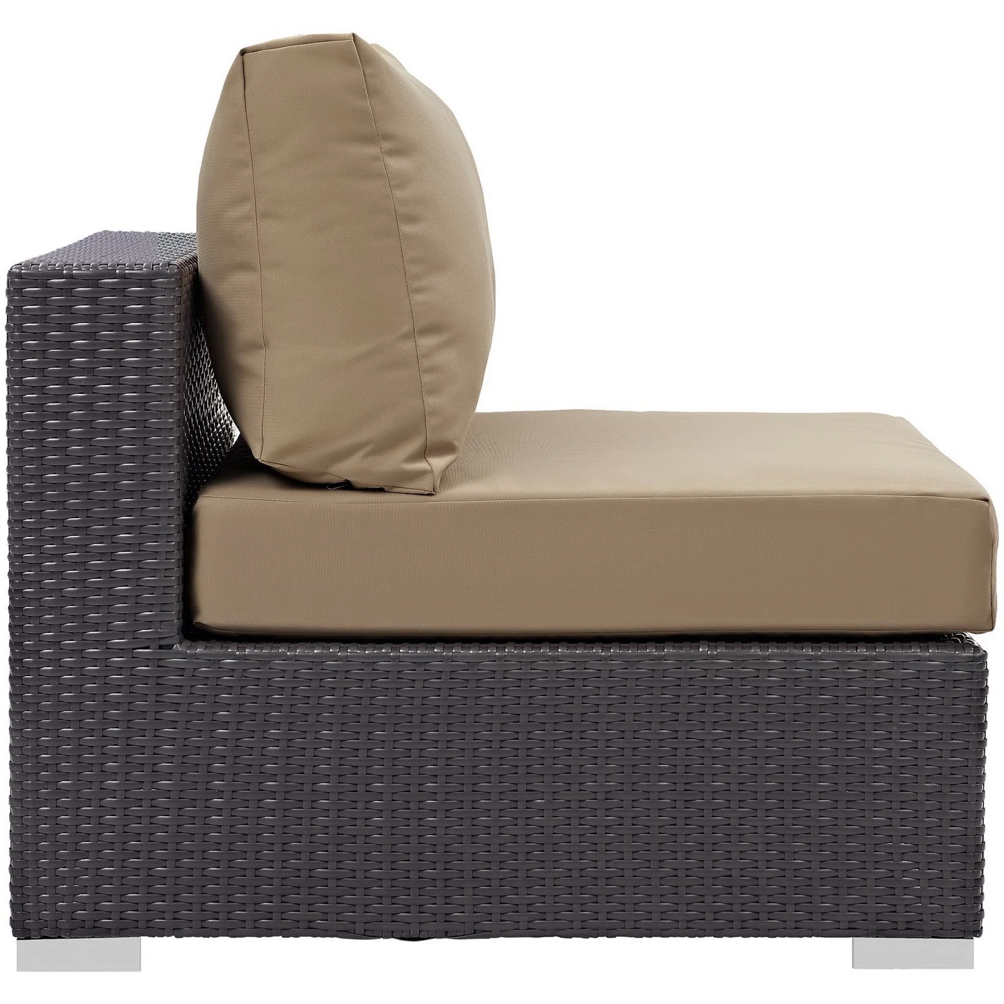 Convene Outdoor Patio Armless Chair by Modway - Image 2