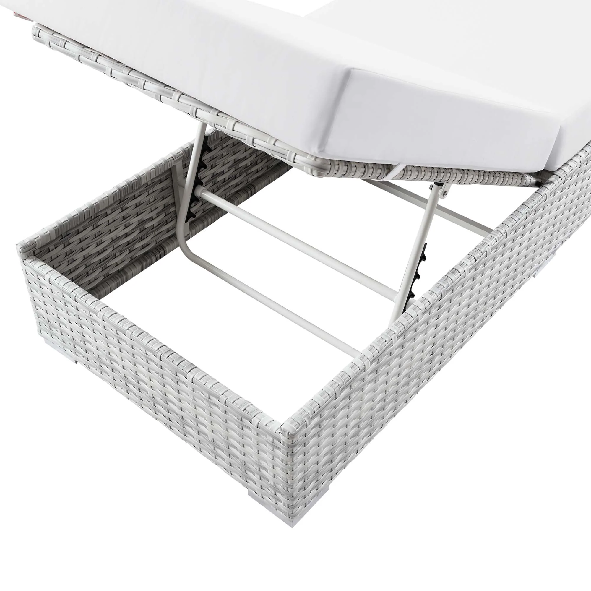 Convene Outdoor Patio Chaise by Modway - Image 4