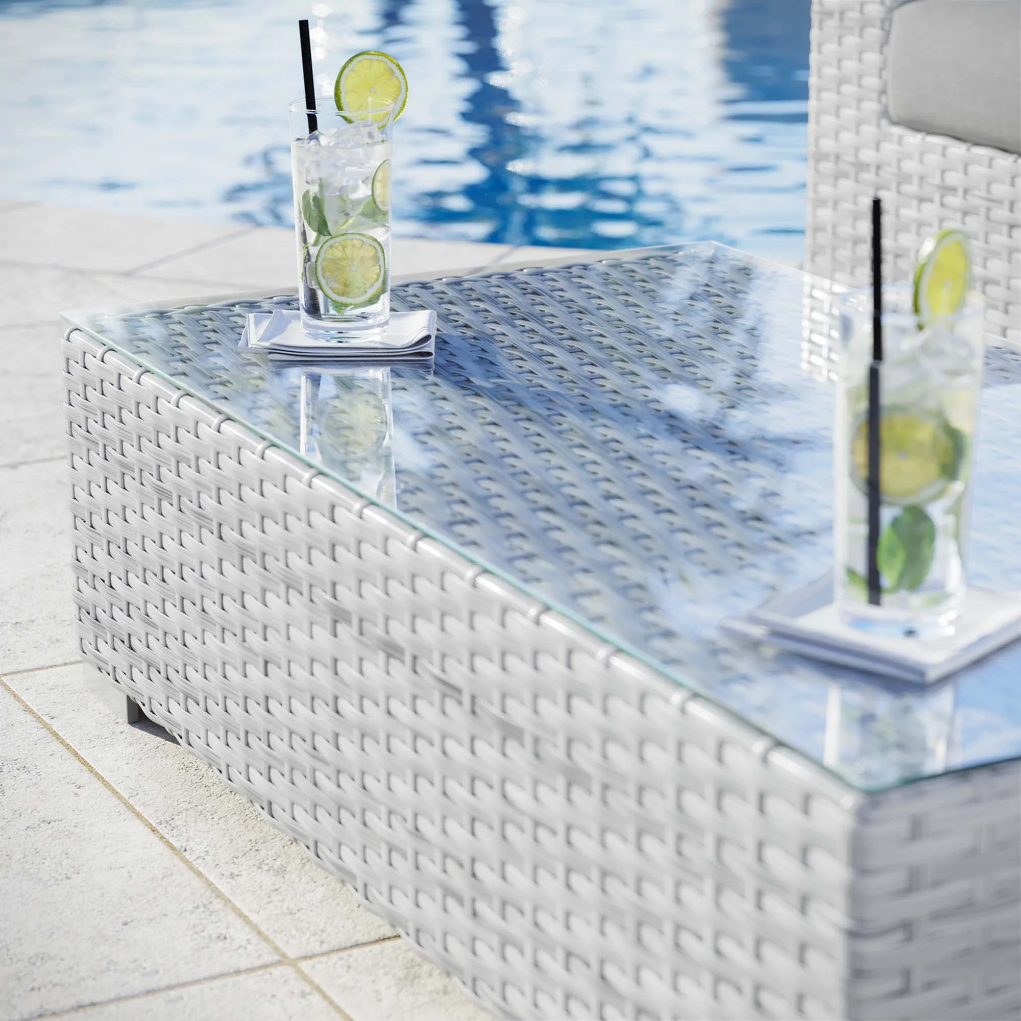Convene Outdoor Patio Coffee Table by Modway - Image 6