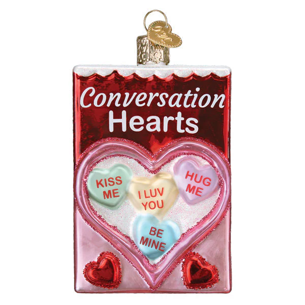 Conversation Hearts Candy Ornament - Image 4