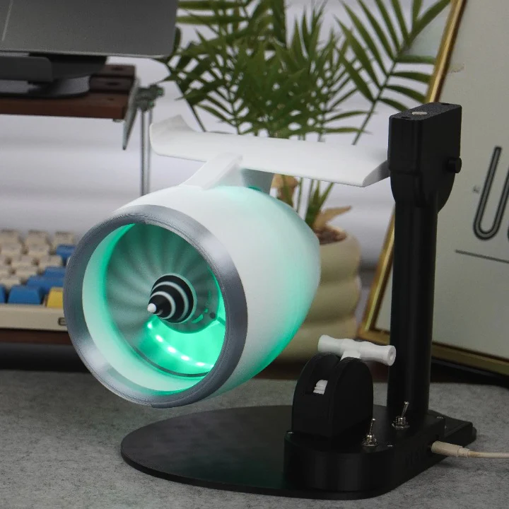 Cool Mist Humidifier with RGB Light Turbo Fan Design - Image 5