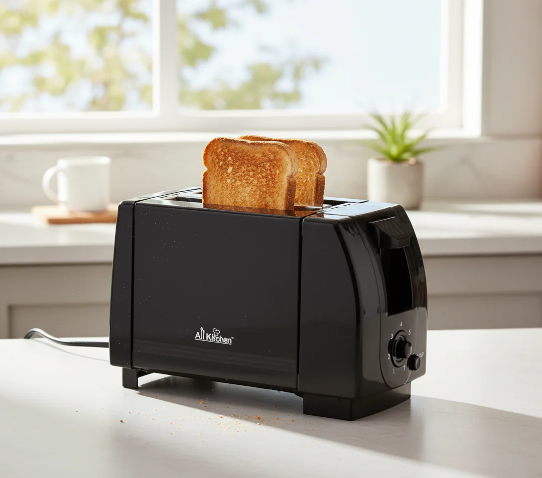 Cool Touch Toaster with 6 Temperature Settings & Extra-Wide 1.25" Slots - Image 3