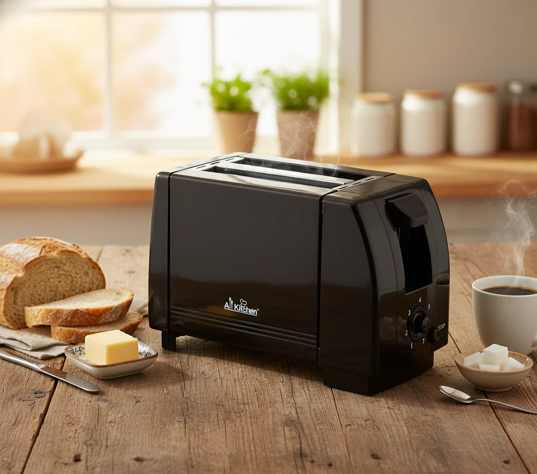 Cool Touch Toaster with 6 Temperature Settings & Extra-Wide 1.25" Slots - Image 4