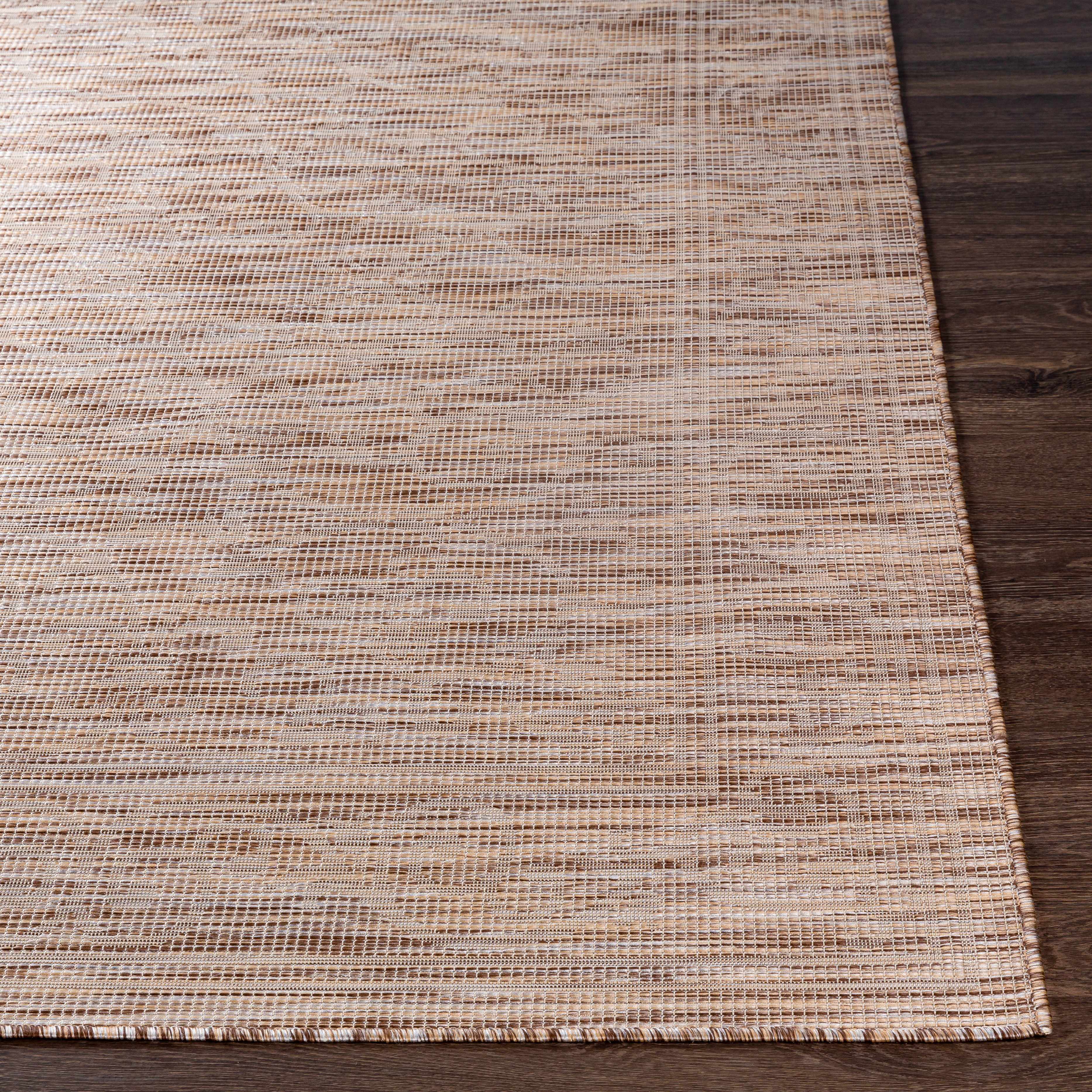 Coolville Brown Flatweave Area Carpet - Clearance - Image 4