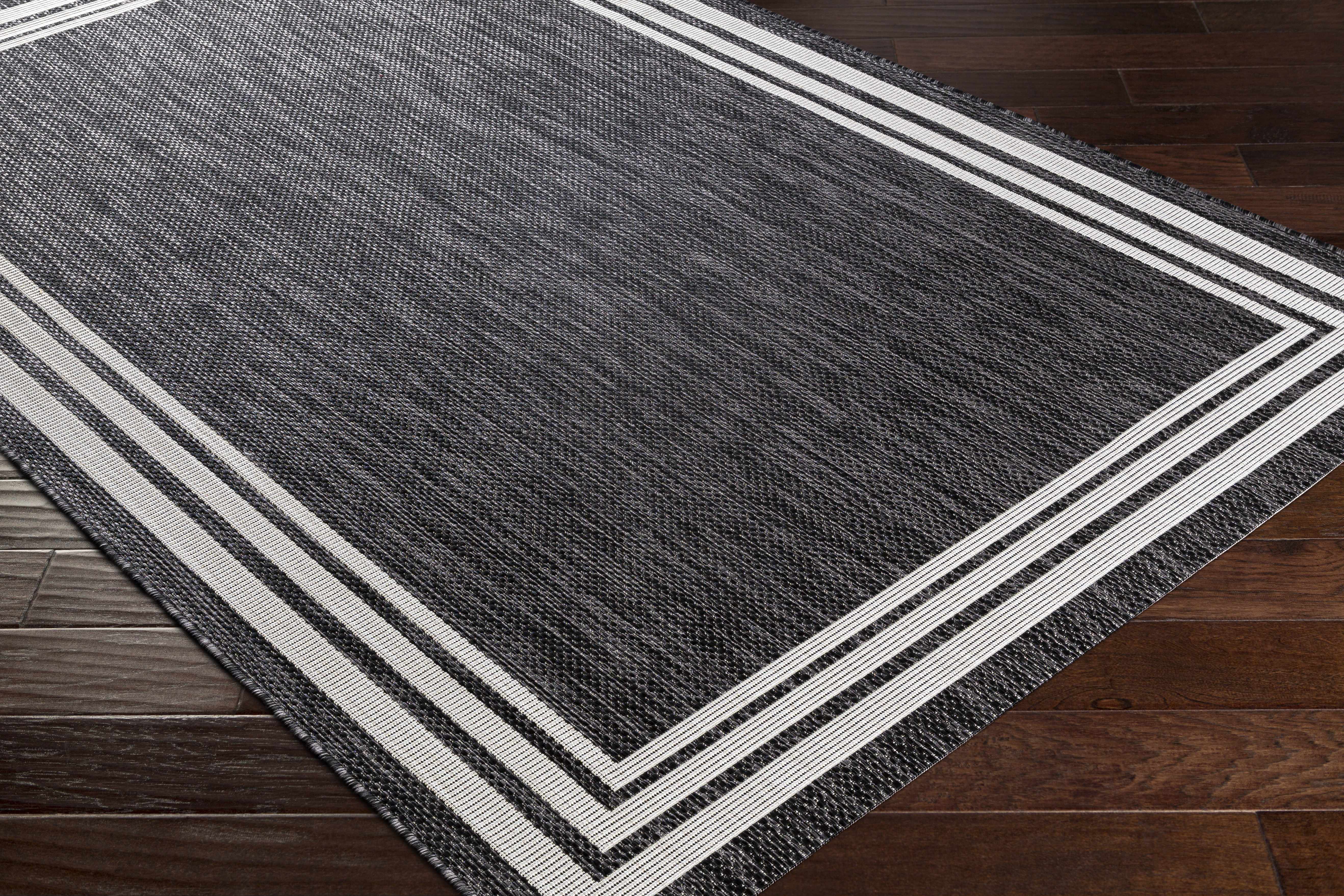 Coonamble Bordered Antrasit Rug - Image 14