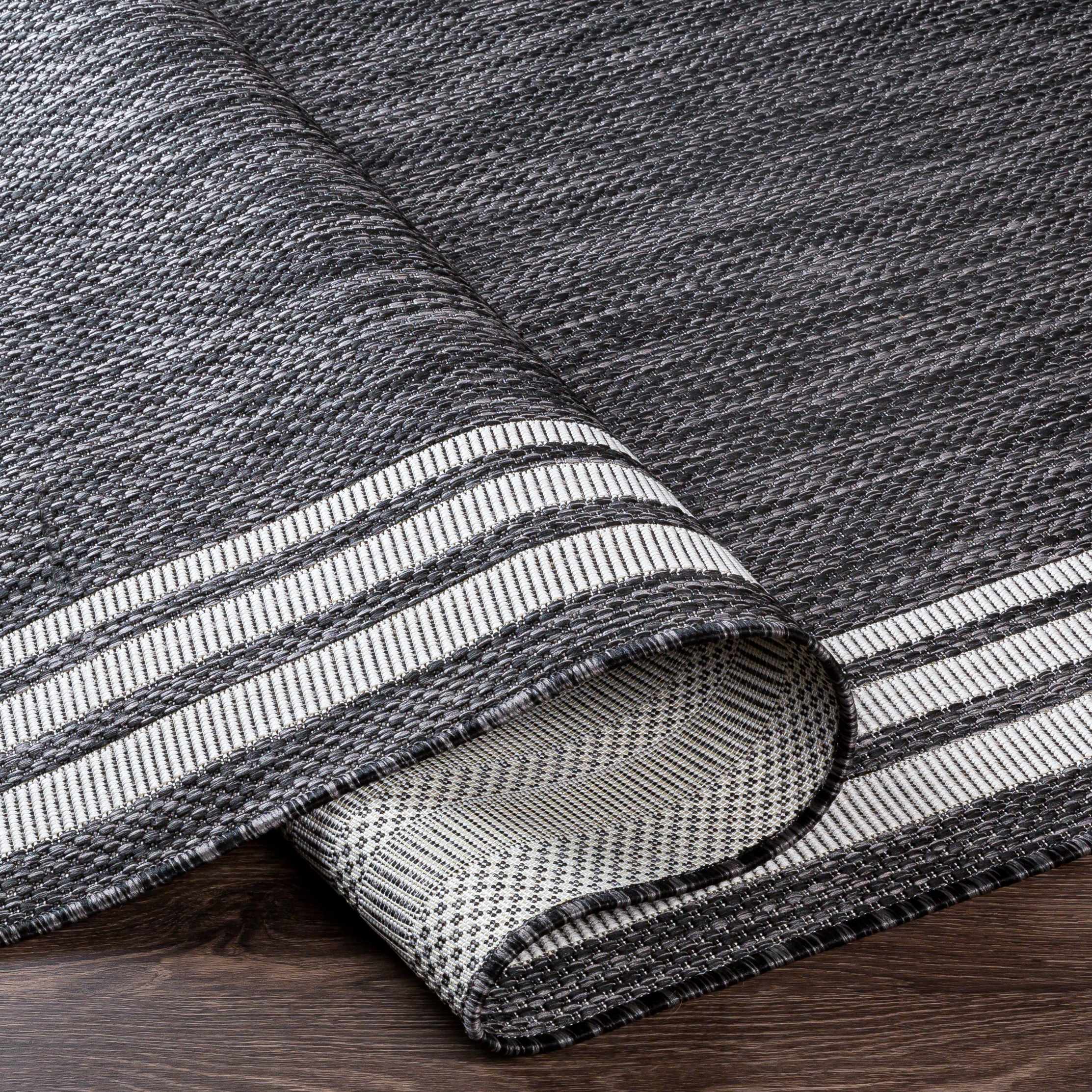 Coonamble Bordered Antrasit Rug - Image 6