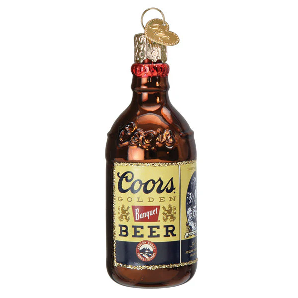 Coors Banquet Bottle Ornament - Image 3