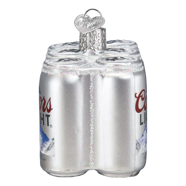 Coors Light Six Pack Christmas Ornament - Image 4