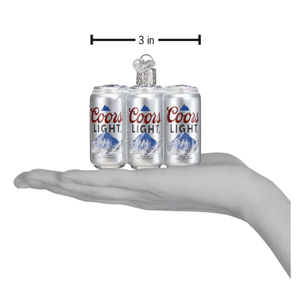 Coors Light Six Pack Christmas Ornament - Image 5