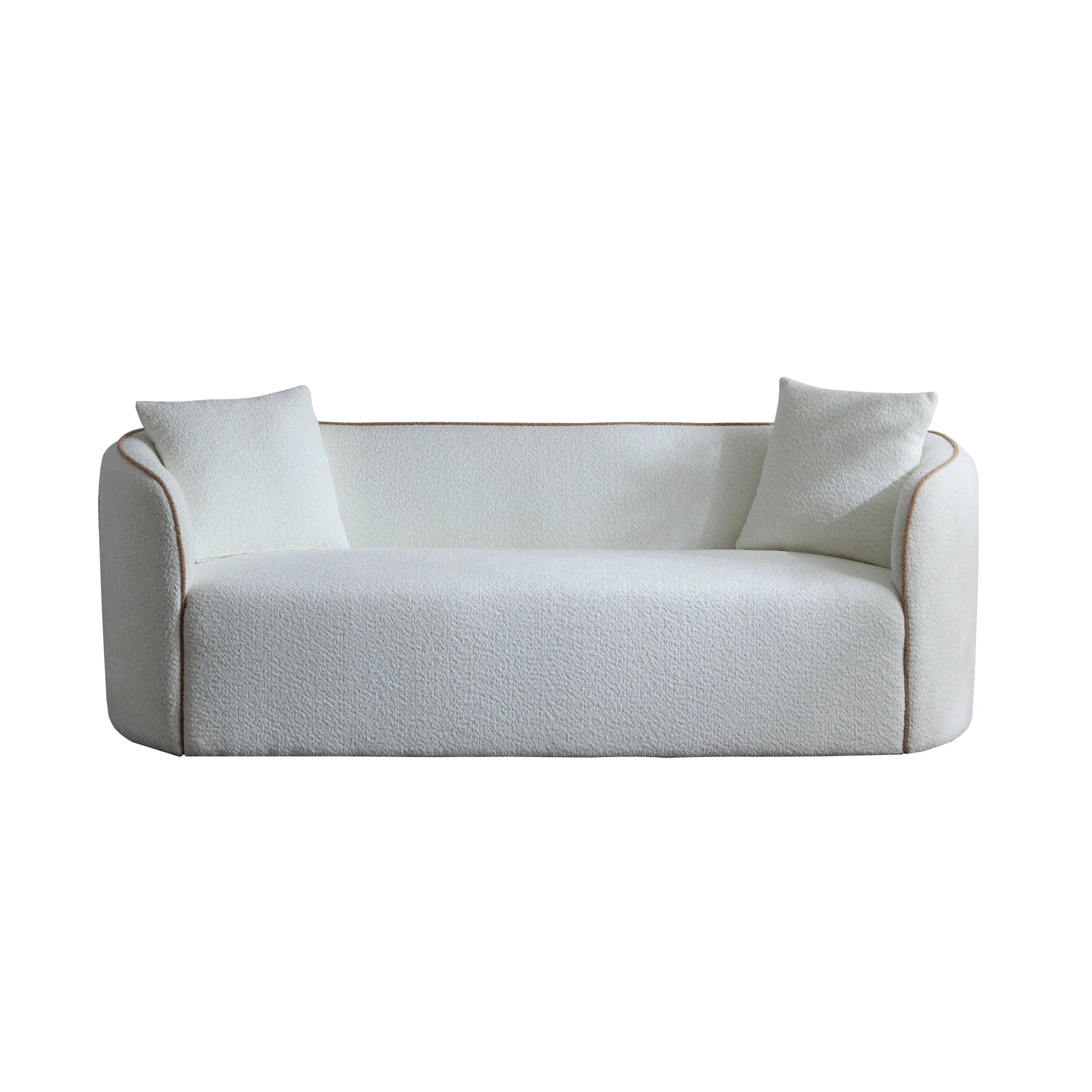 Coral Curved Sofa, 3 Seater - Image 2