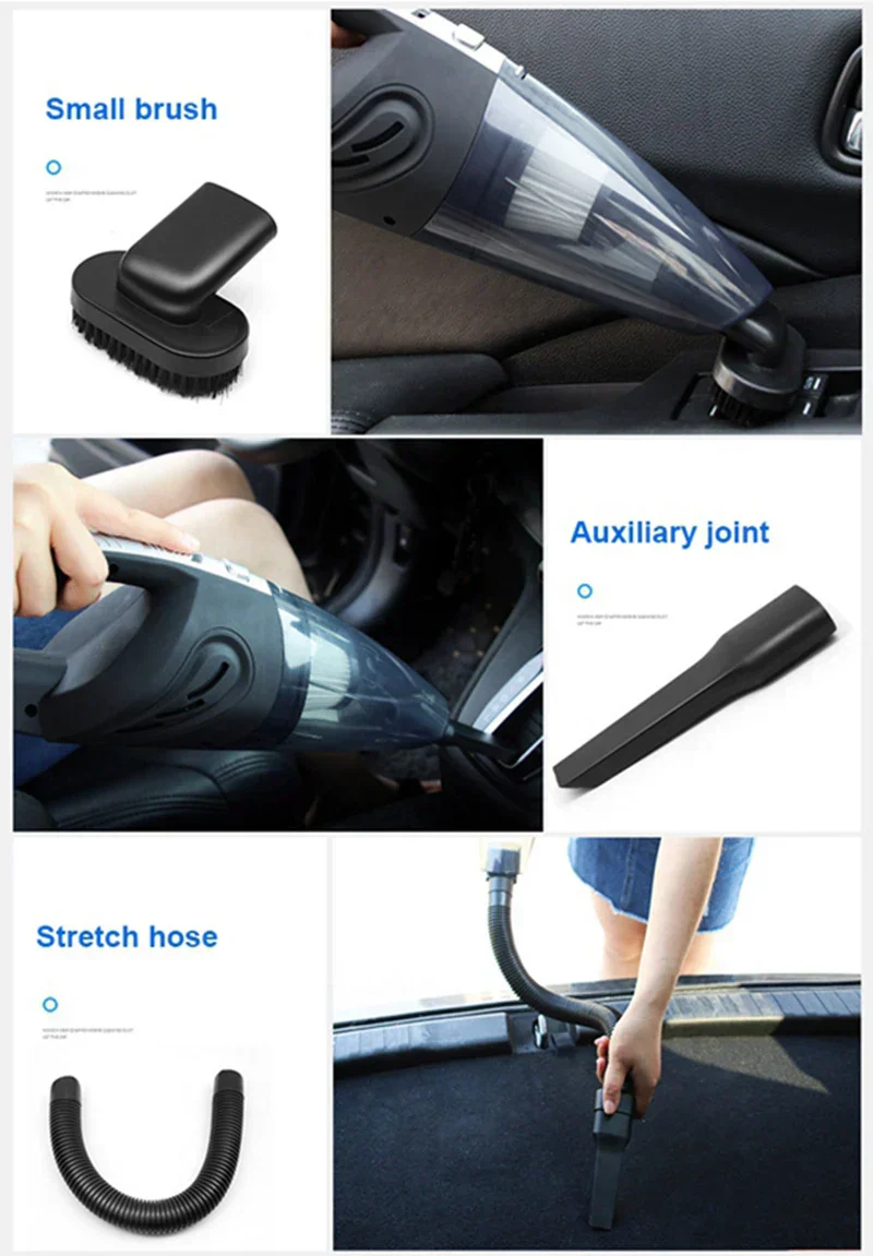 Cordless Handheld Vacuum Cleaner Portable Car & Home Vacuum Wet Dry Cleaner - Image 3