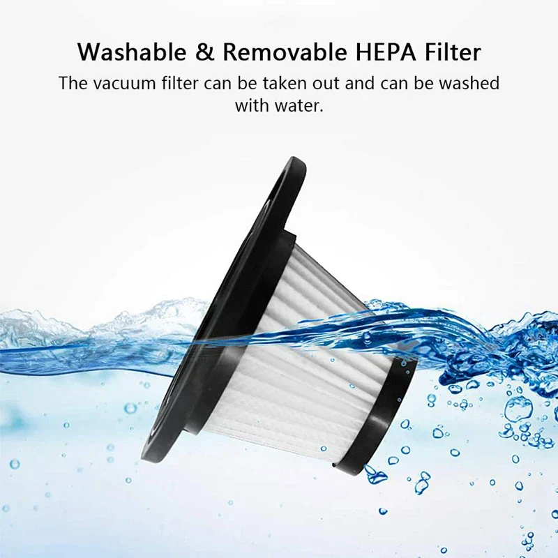 Cordless Handheld Vacuum Cleaner Portable Car & Home Vacuum Wet Dry Cleaner - Image 6