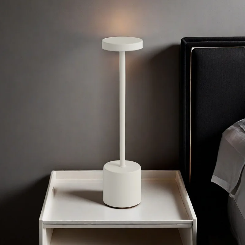 Cordless LED Table Lamp Dimmable Touch Night Light for Bar Restaurant Ambient Decor - Image 5