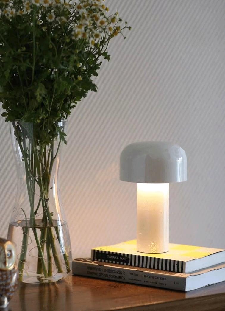 Cordless LED Table Lamp with Touch Control – Portable Mushroom Design for Indoor and Outdoor Use - Image 8