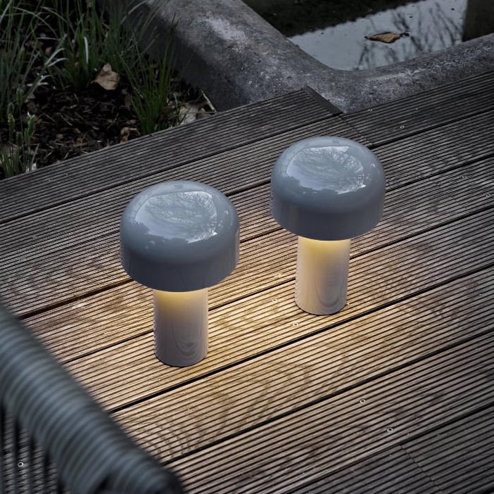 Cordless LED Table Lamp with Touch Control – Portable Mushroom Design for Indoor and Outdoor Use - Image 9
