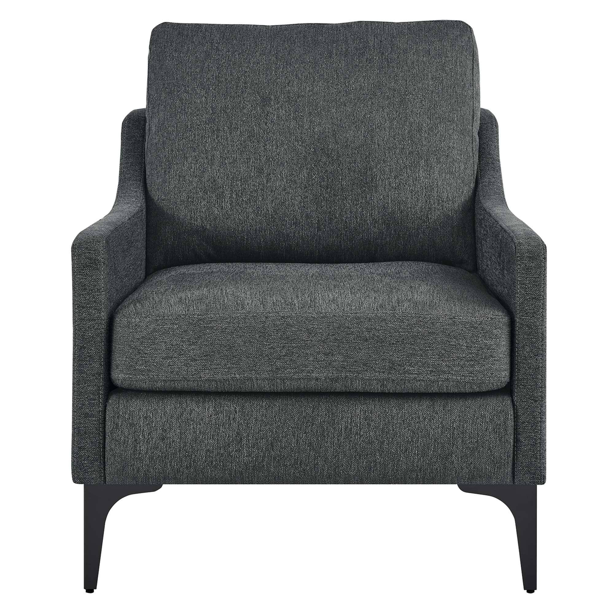 Corland Upholstered Fabric Armchair by Modway - Image 5