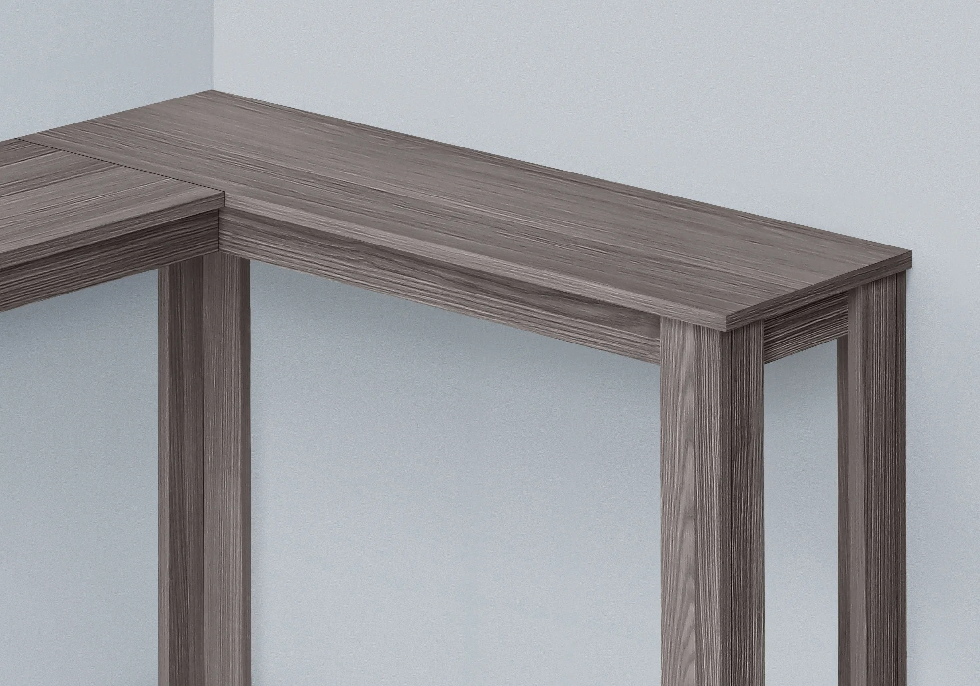 Corner Accent Console Table For Entryway, Unique Design Contemporary & Modern - Image 13