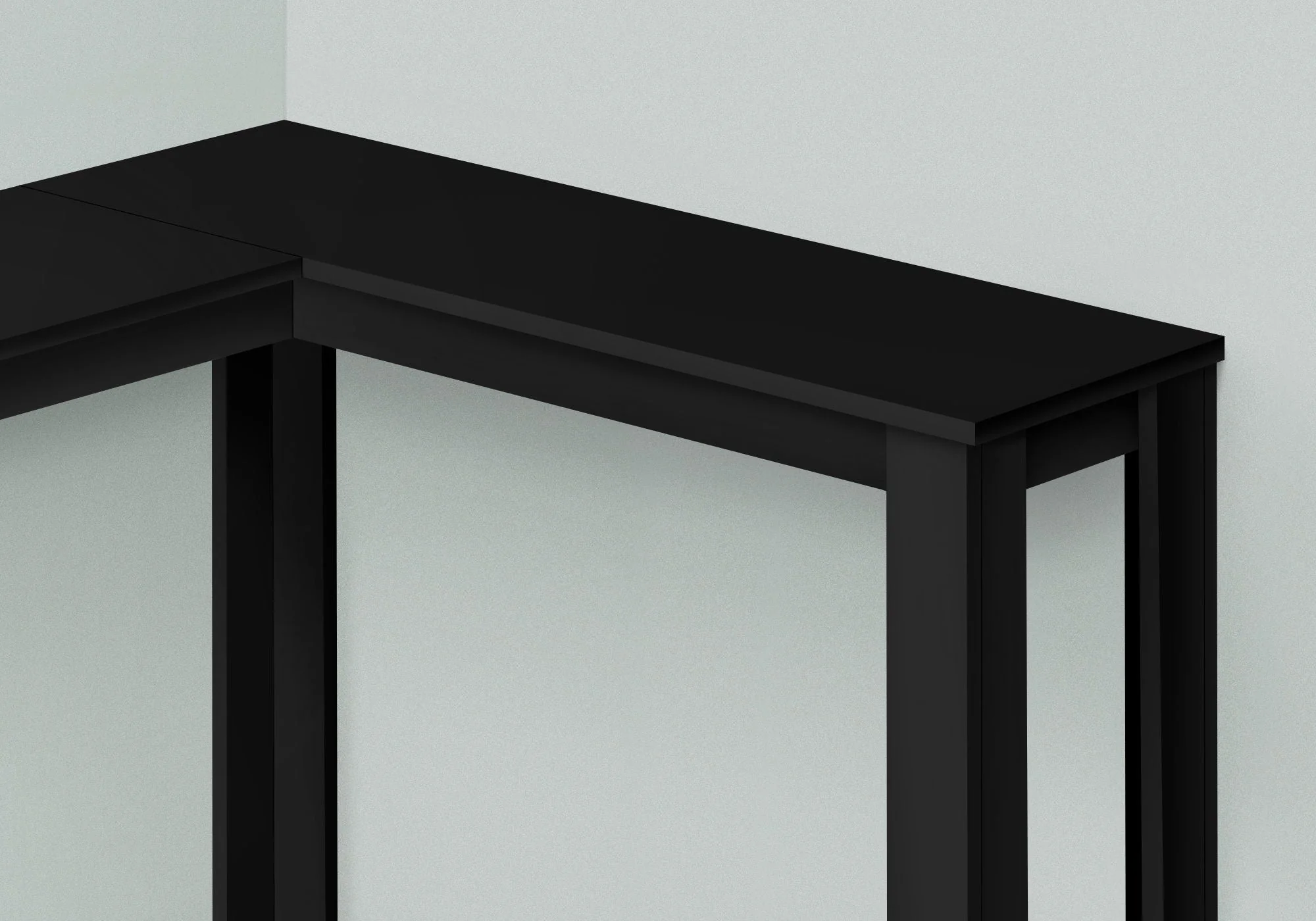 Corner Accent Console Table For Entryway, Unique Design Contemporary & Modern - Image 7