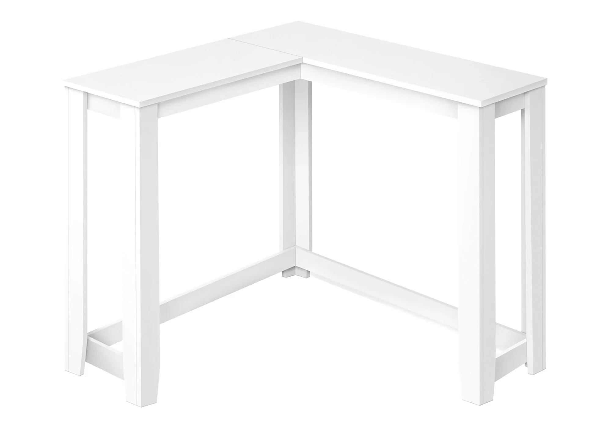 Corner Accent Console Table For Entryway, Unique Design Contemporary & Modern - Image 9