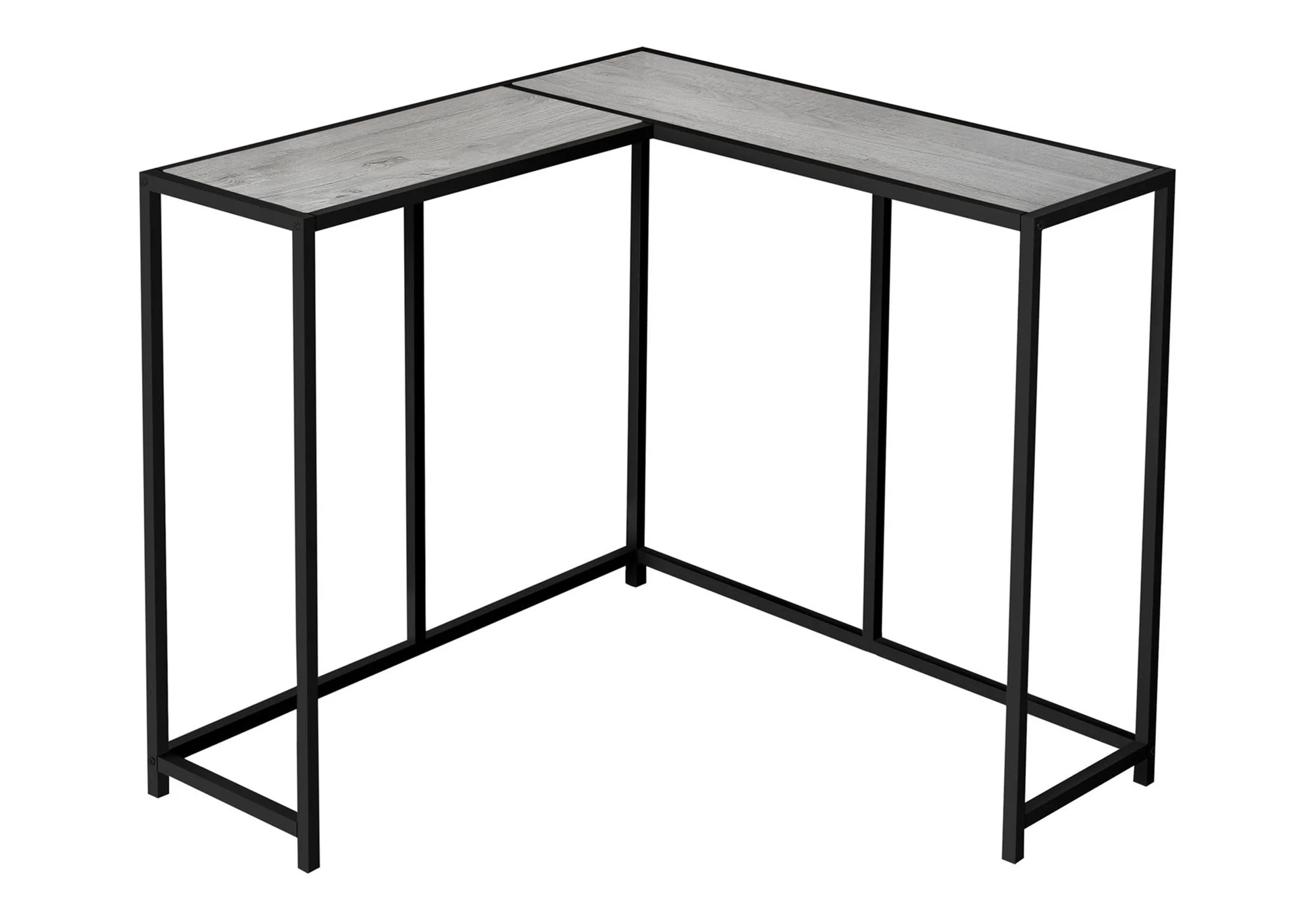 Corner Accent Console Table For Entryway, Unique L-Shaped Design - Image 12