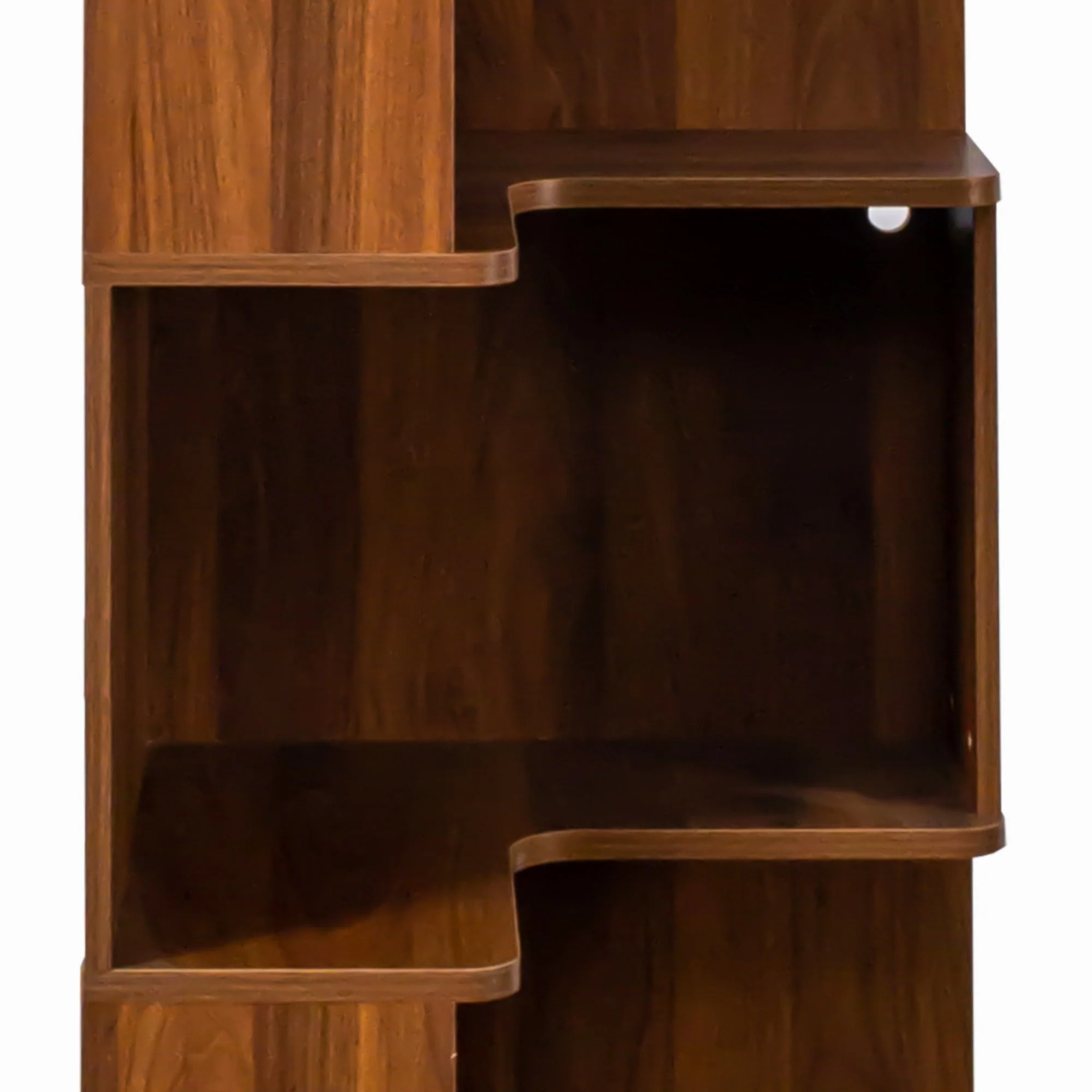 Corner Book Shelf - 5 Tier Corner Bookshelf - Image 3