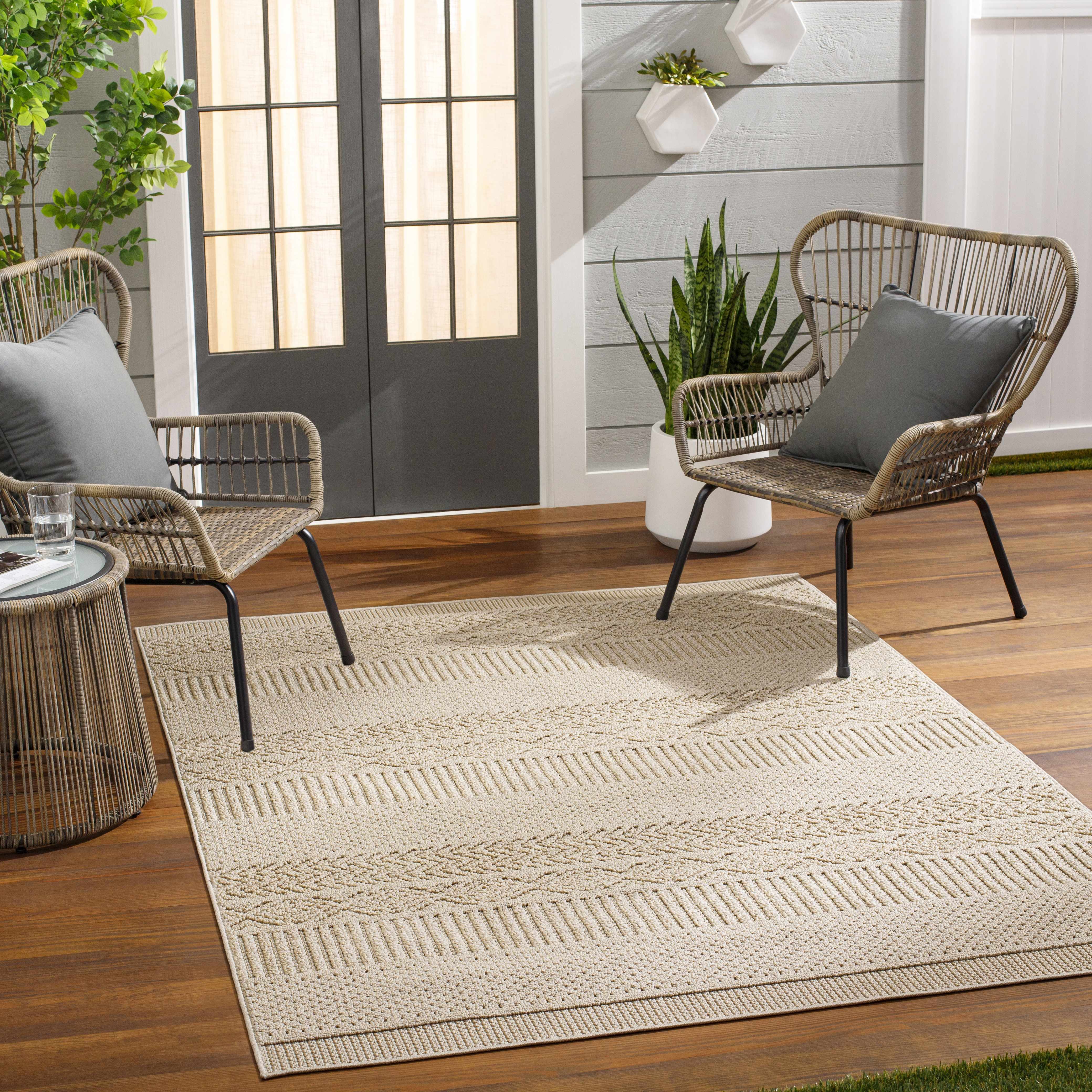 Corom Beige Area Rug - Clearance - Image 3