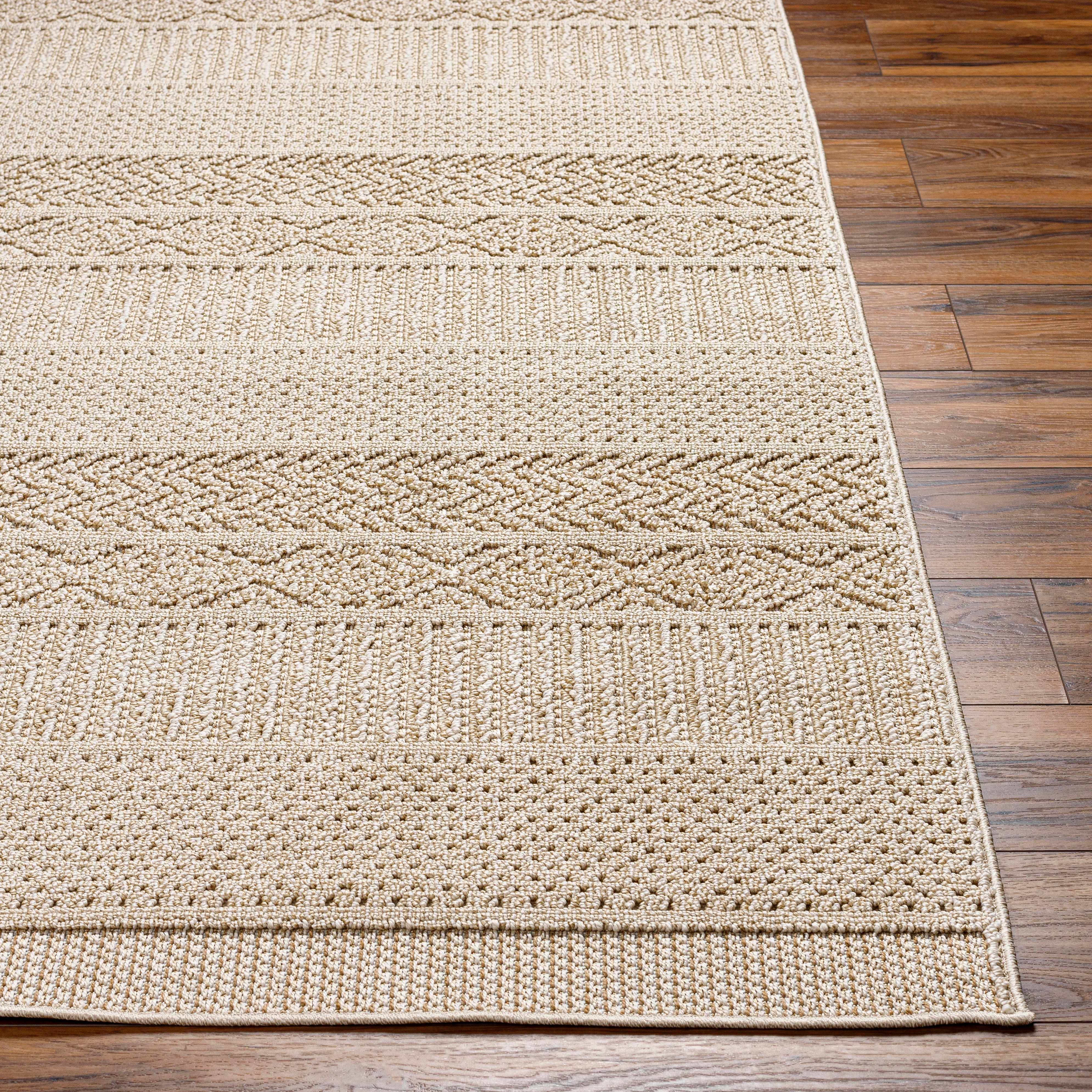 Corom Beige Area Rug - Clearance - Image 4