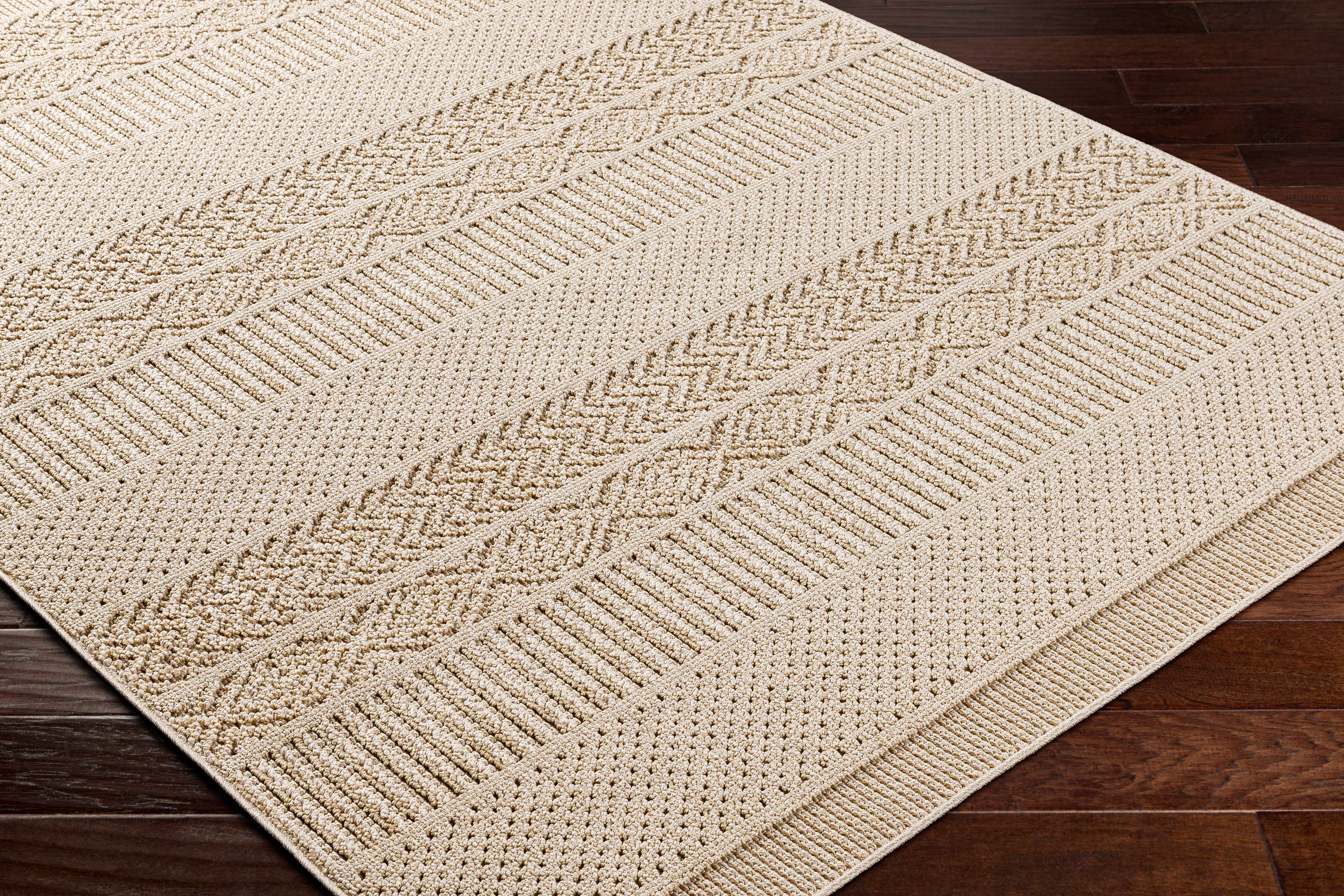 Corom Beige Area Rug - Clearance - Image 5