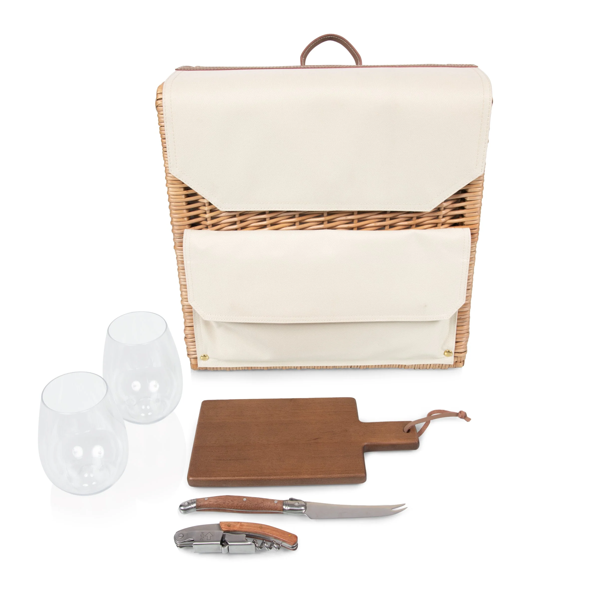 Corsica Grande Wine & Cheese Basket Backpack - Image 18