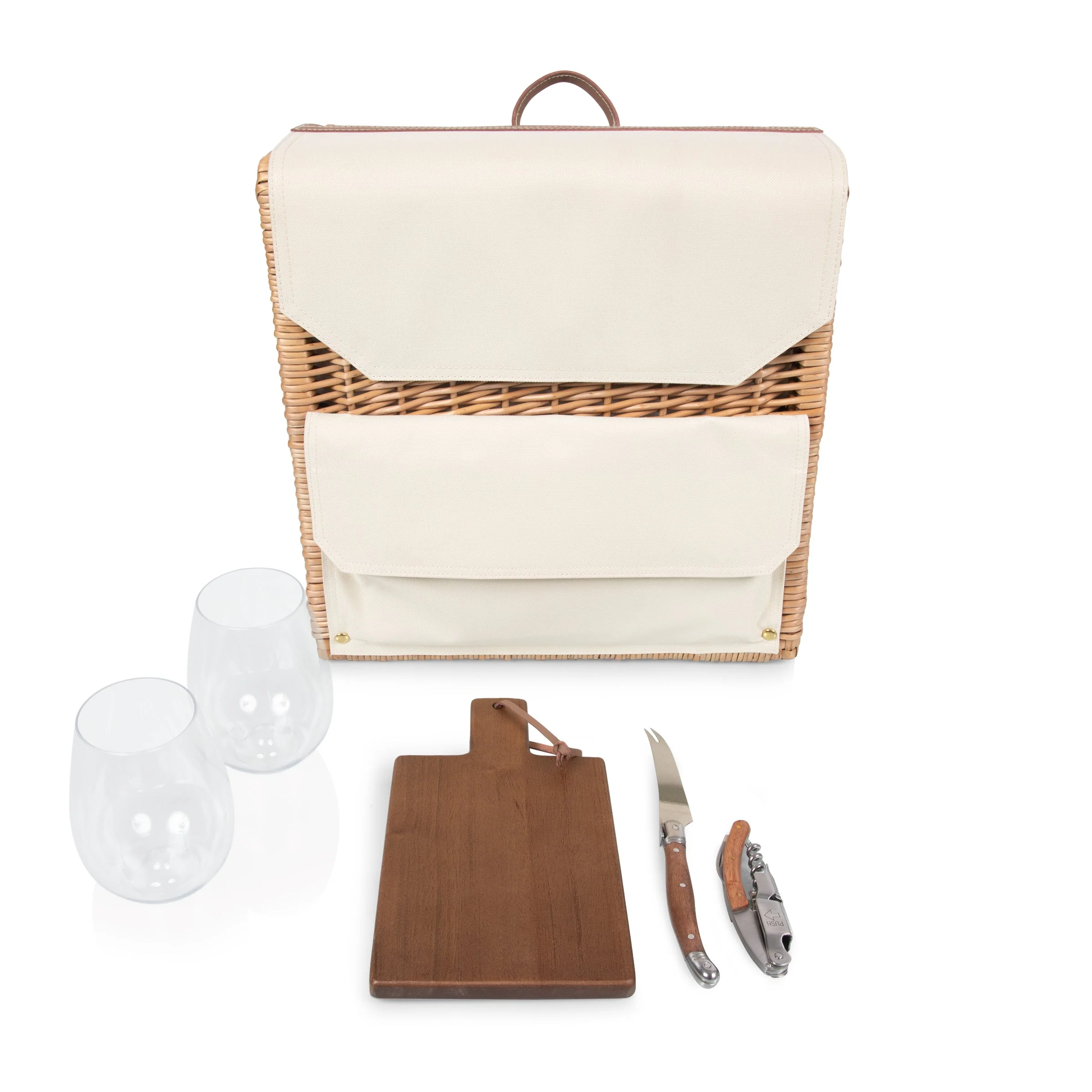 Corsica Grande Wine & Cheese Basket Backpack - Image 19