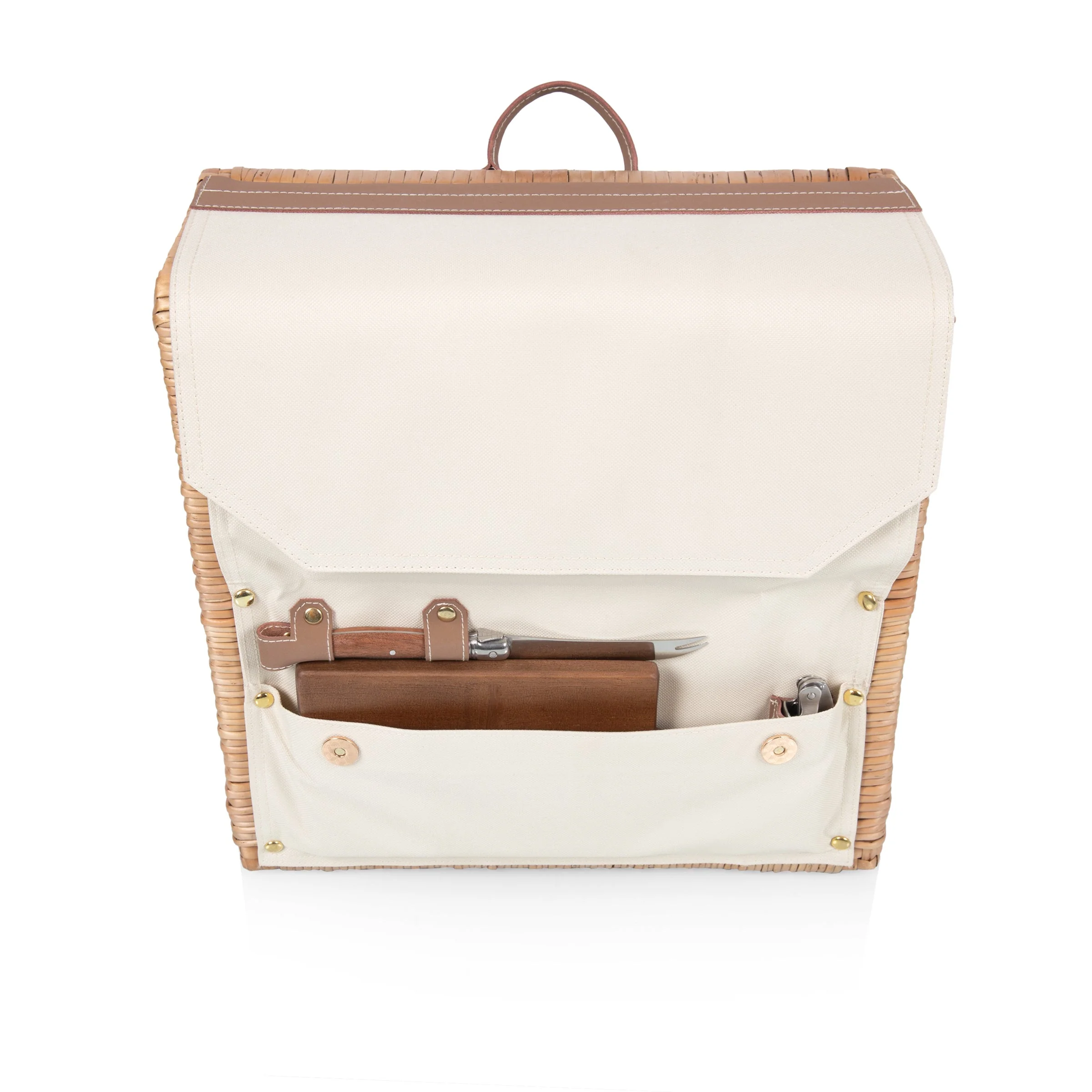Corsica Grande Wine & Cheese Basket Backpack - Image 9