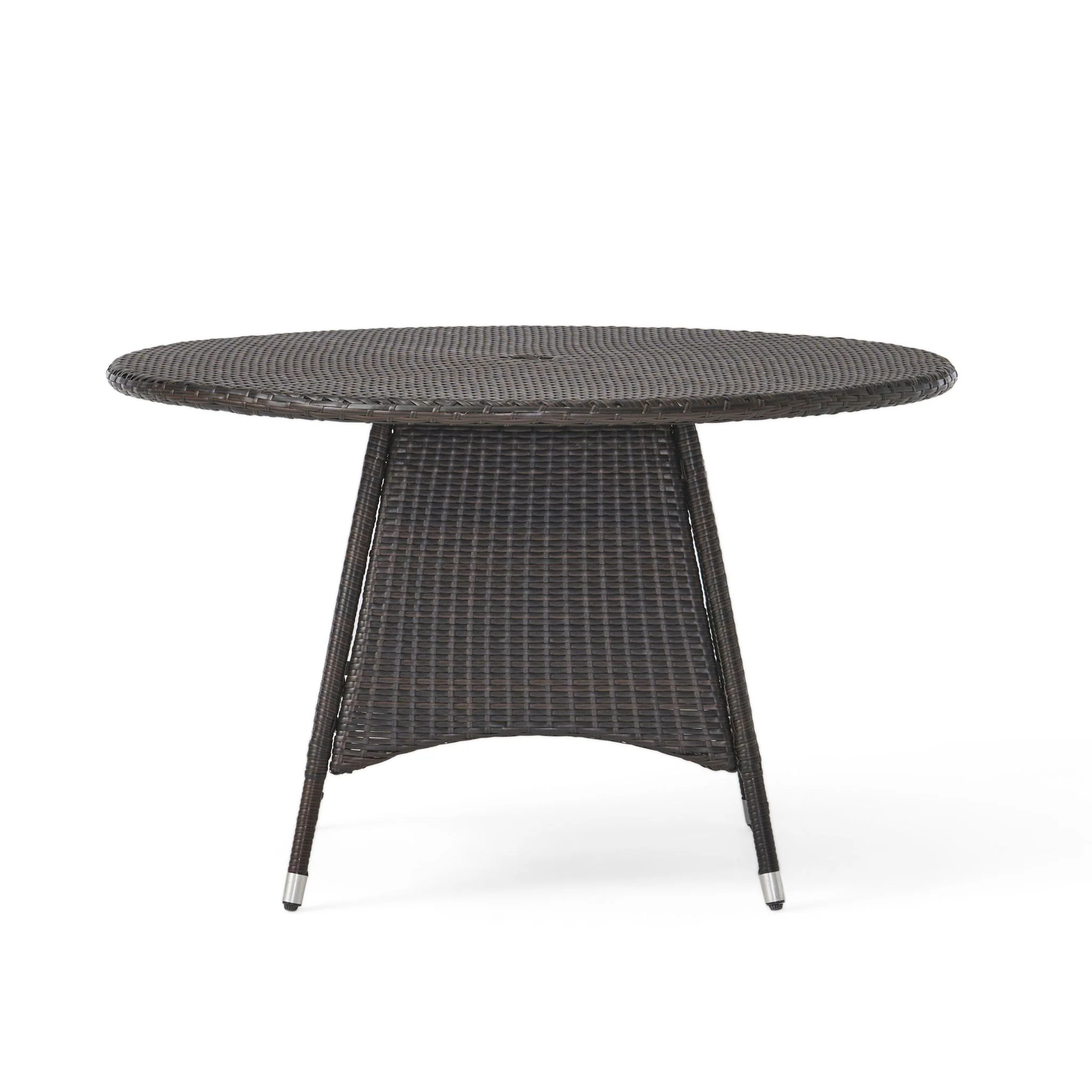 Corsica Round Dining Table - Brown - Image 2