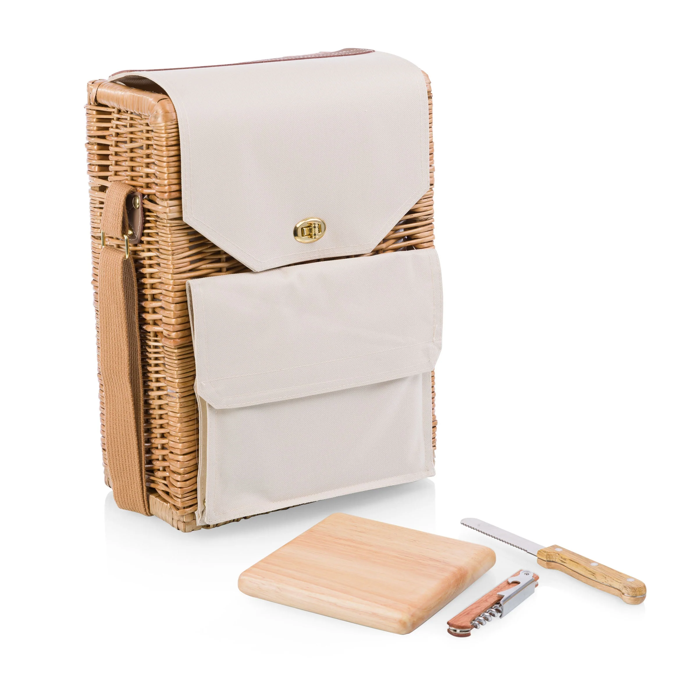 Corsica Wine & Cheese Picnic Basket - Image 3