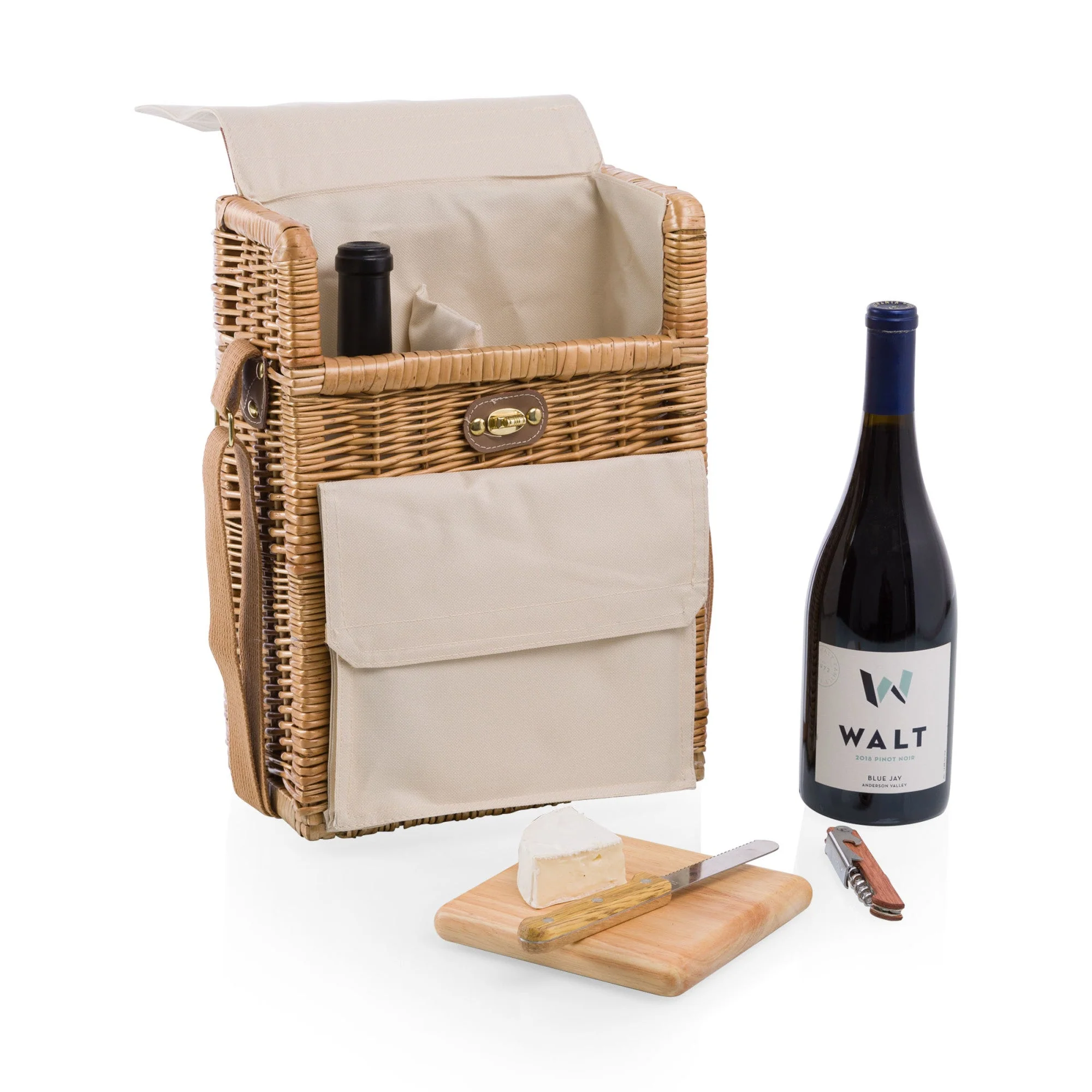 Corsica Wine & Cheese Picnic Basket - Image 7