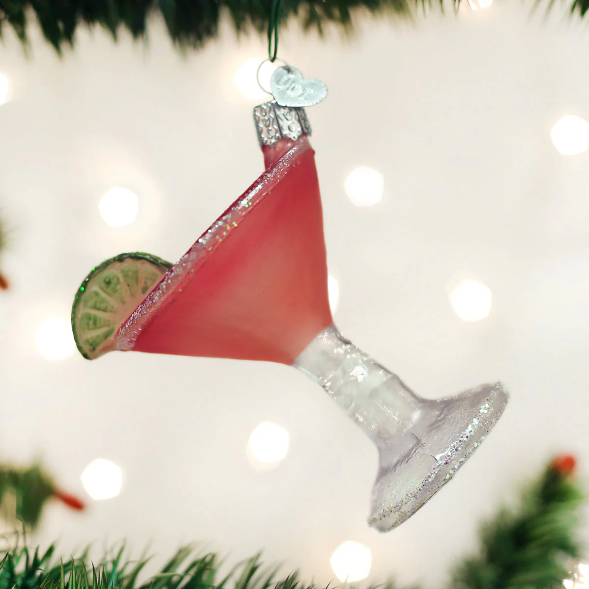 Cosmopolitan Christmas Ornament 4x4 Inch