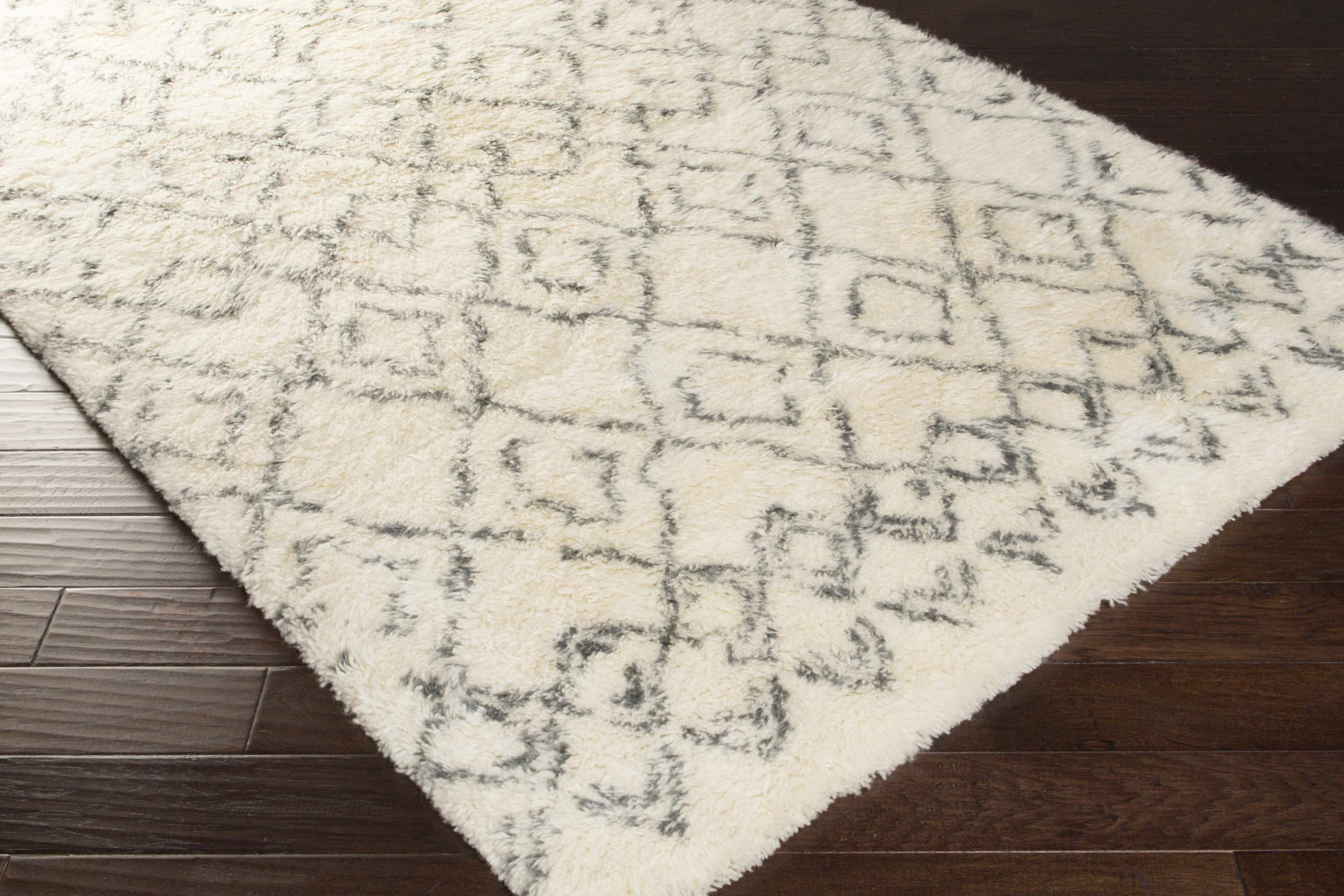 Cotgrave 2x3 Cream Trellis Small Wool Rug - Clearance - Image 2
