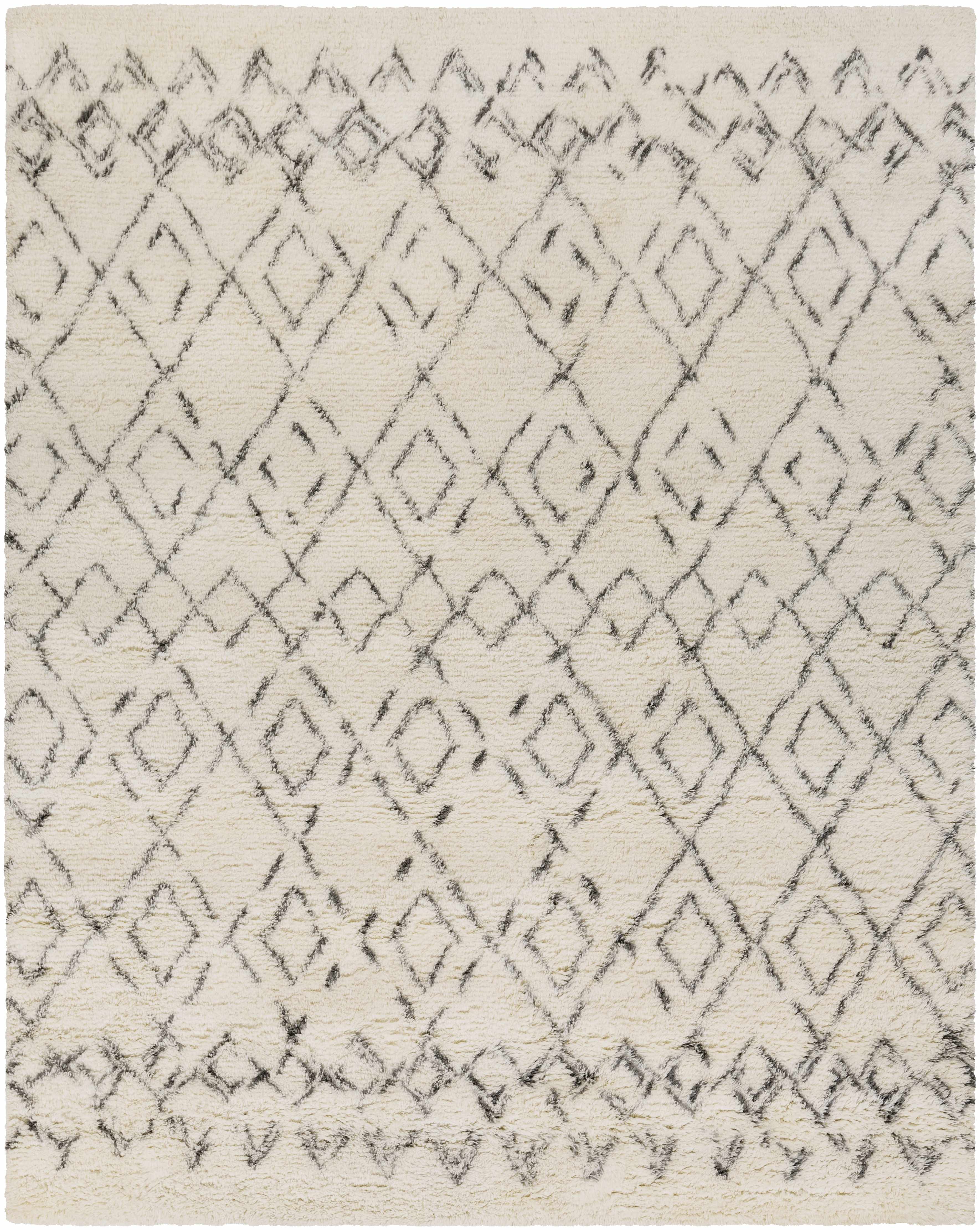 Cotgrave 2x3 Cream Trellis Small Wool Rug - Clearance - Image 6