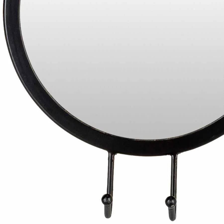 Cotmon Black Iron Frame Mirror - Image 4