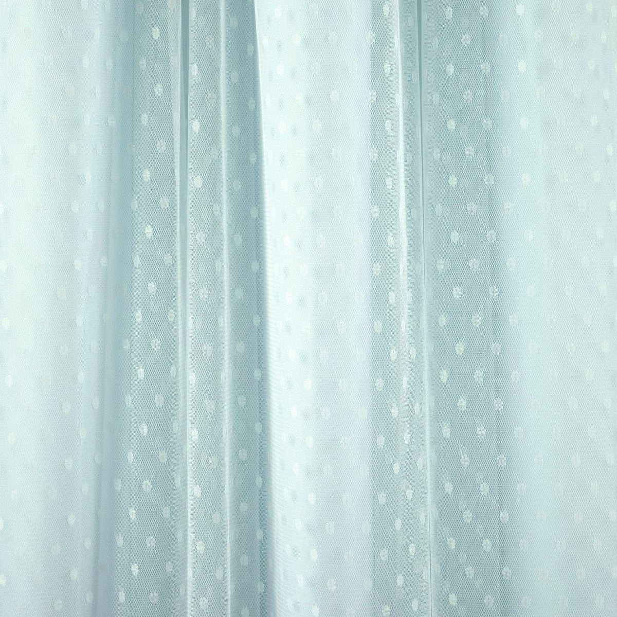 Cottage Polka Dot Sheer Window Curtain - Image 4